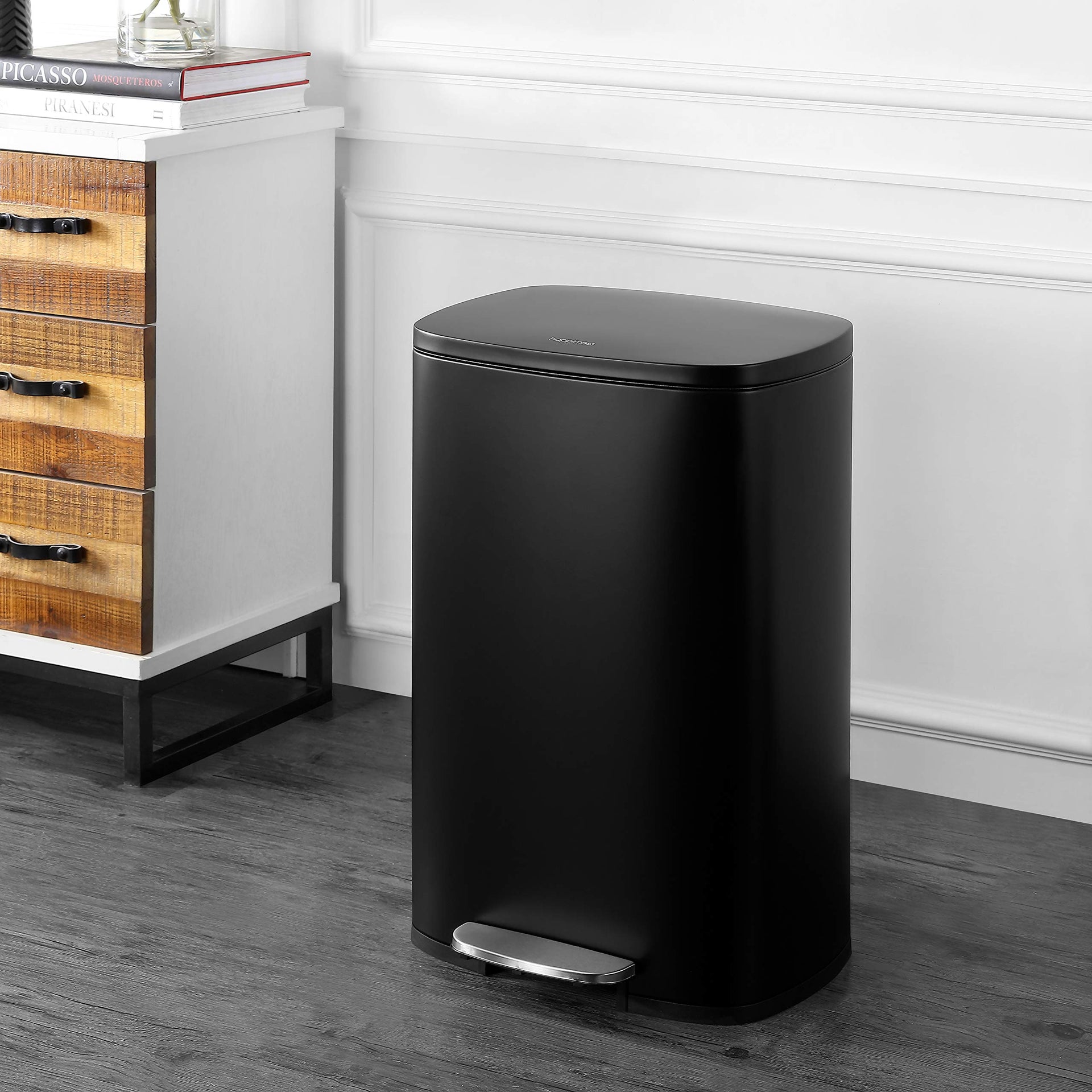 Connor 2 Piece Stainless Steel Trash Can