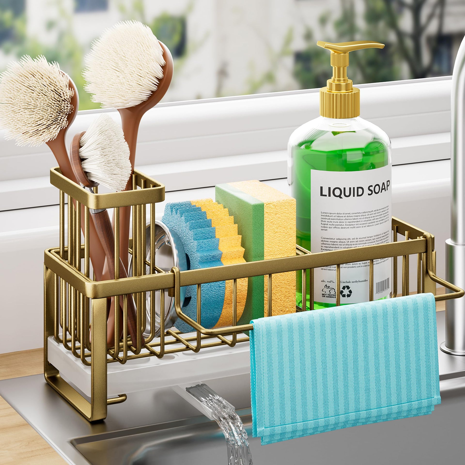 Sponge Holder for Kitchen Sink