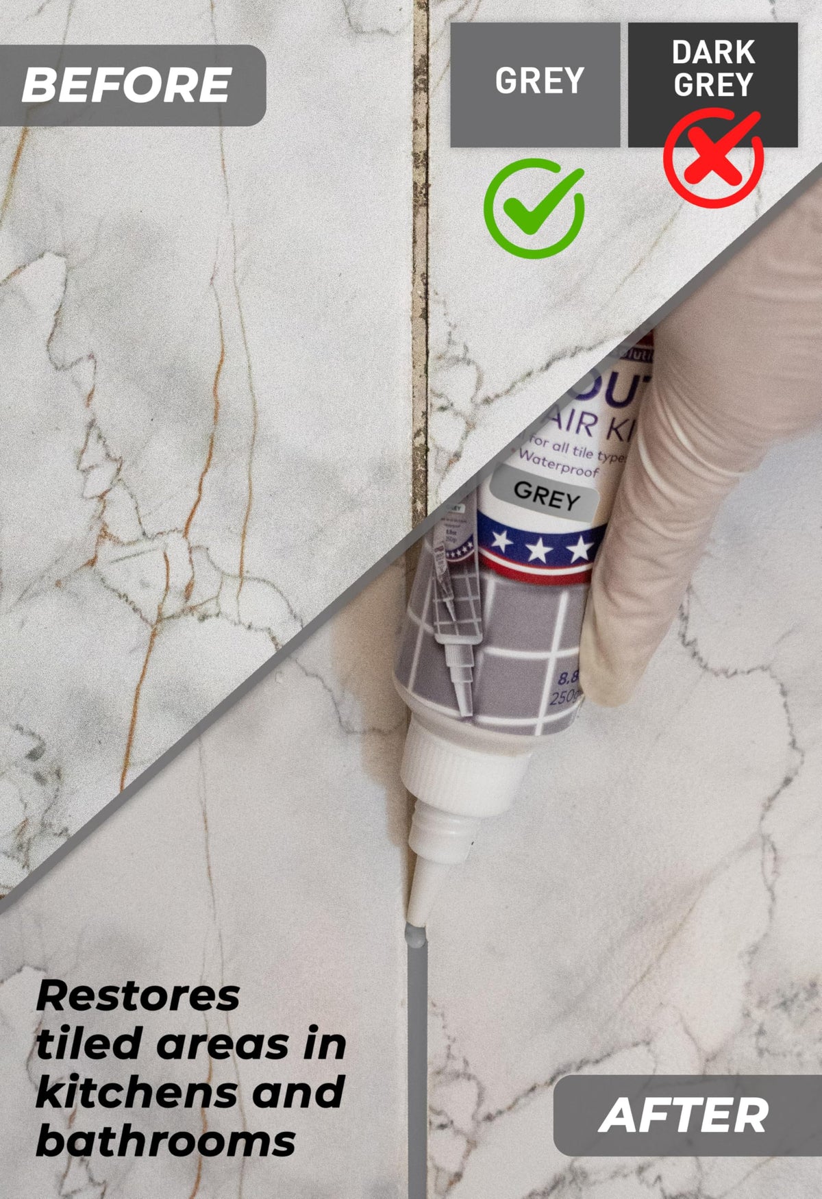 Grout Repair Kit (8.8 Ounce)