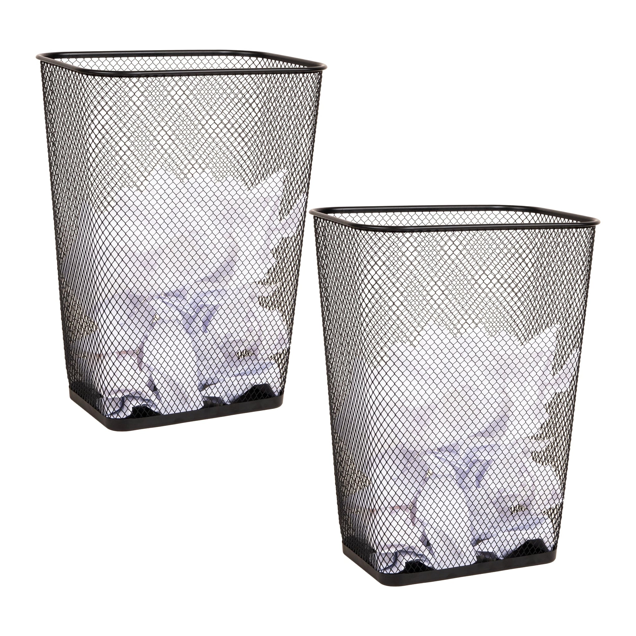 Executive Waste Paper Bins (2 Count)