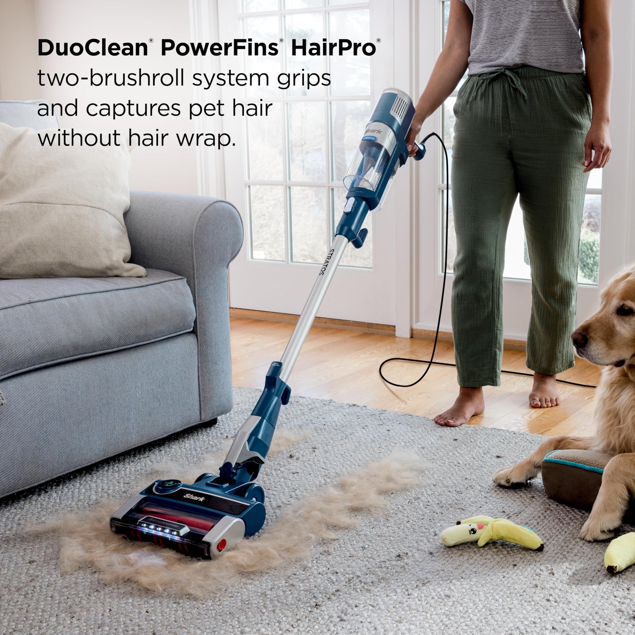 Stratos Corded Stick Vacuum