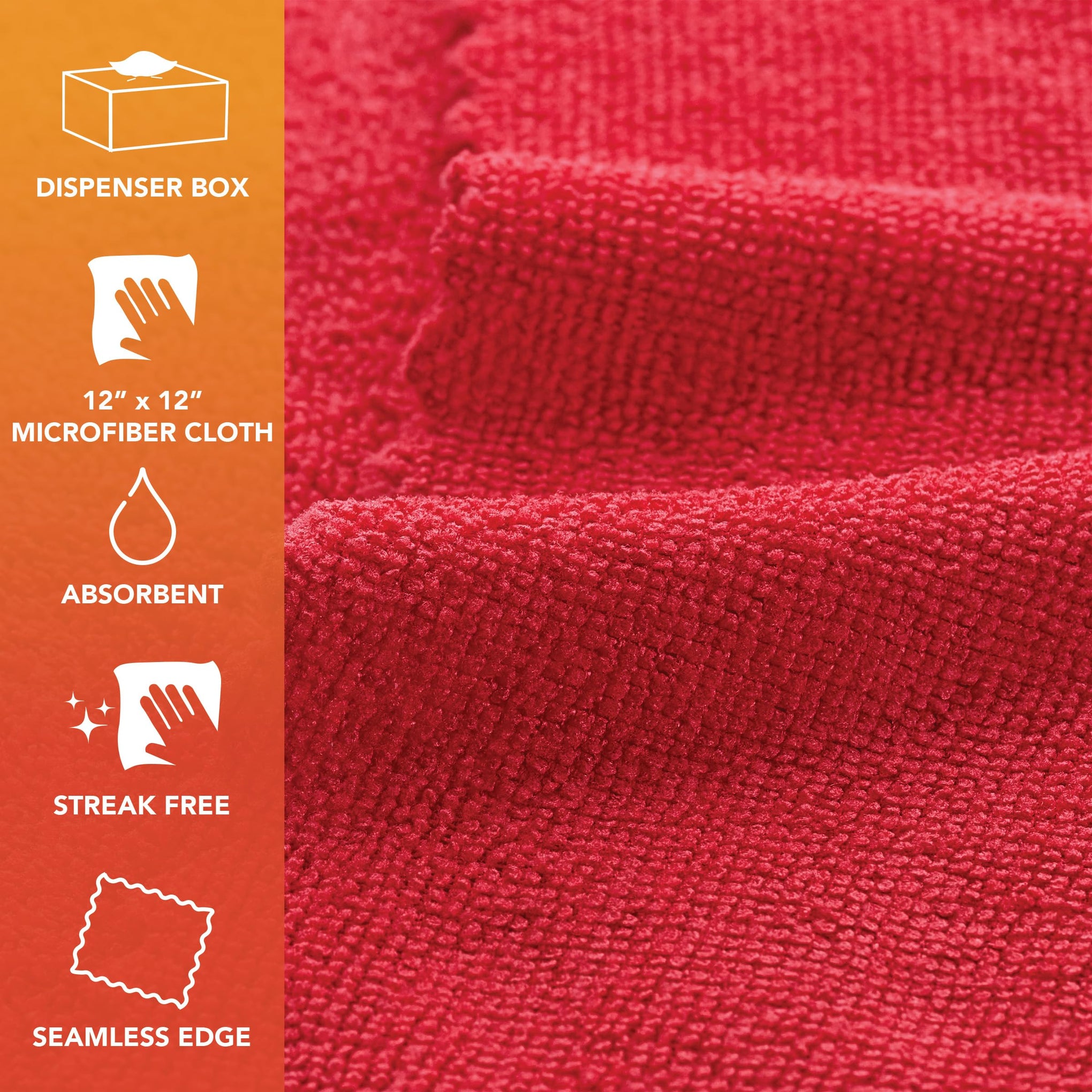Arkwright Smart Rags Microfiber Cleaning Cloths Bulk (400 Count)
