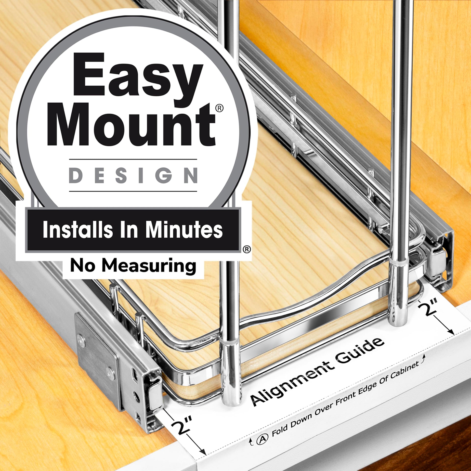 LYNK Élite 3 Tier Spice Rack Organizer Cabinet