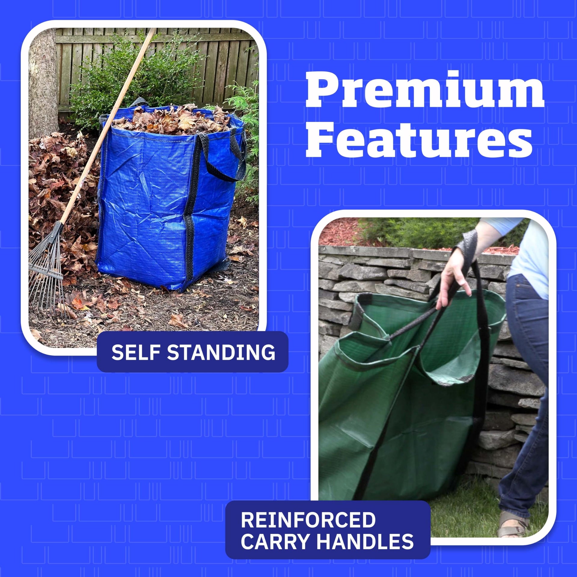 Heavy Duty Home and Yard Bags (3 Count)