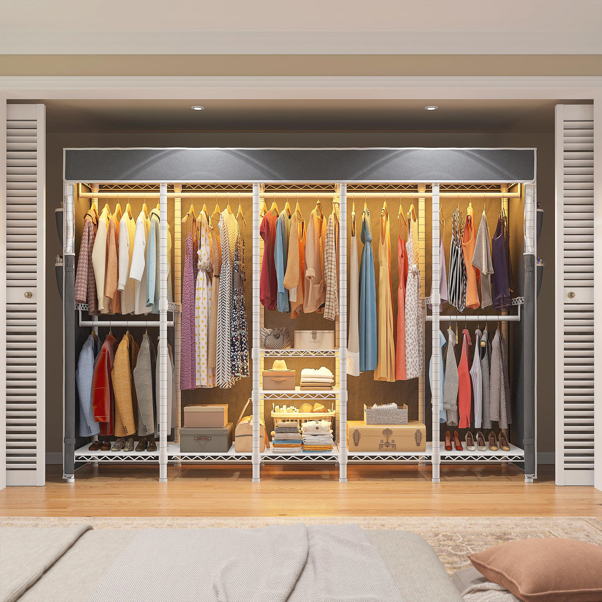 Clothes Rack with Cover