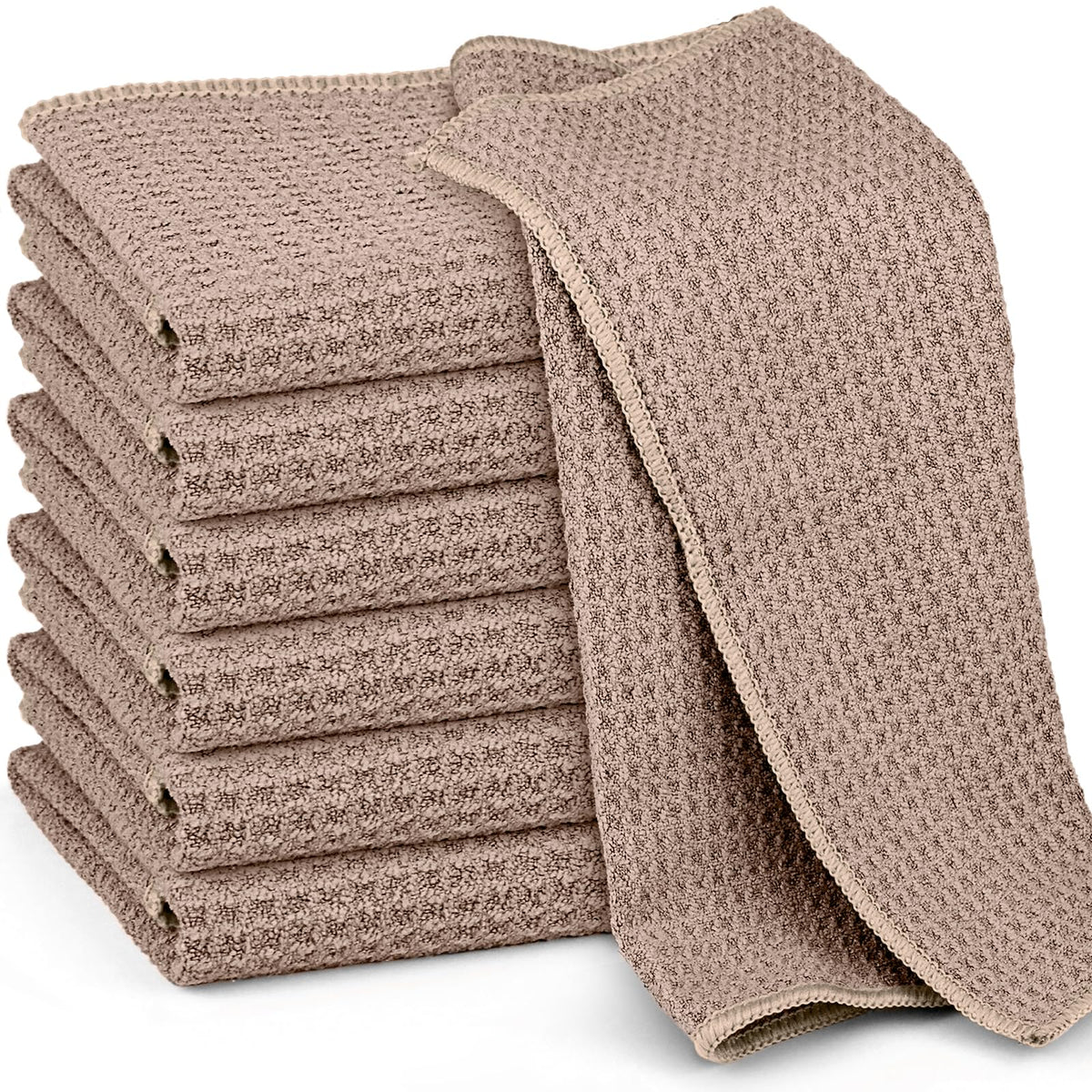 Microfiber Cleaning Cloth Lint Free Glass Polish (6 Count)