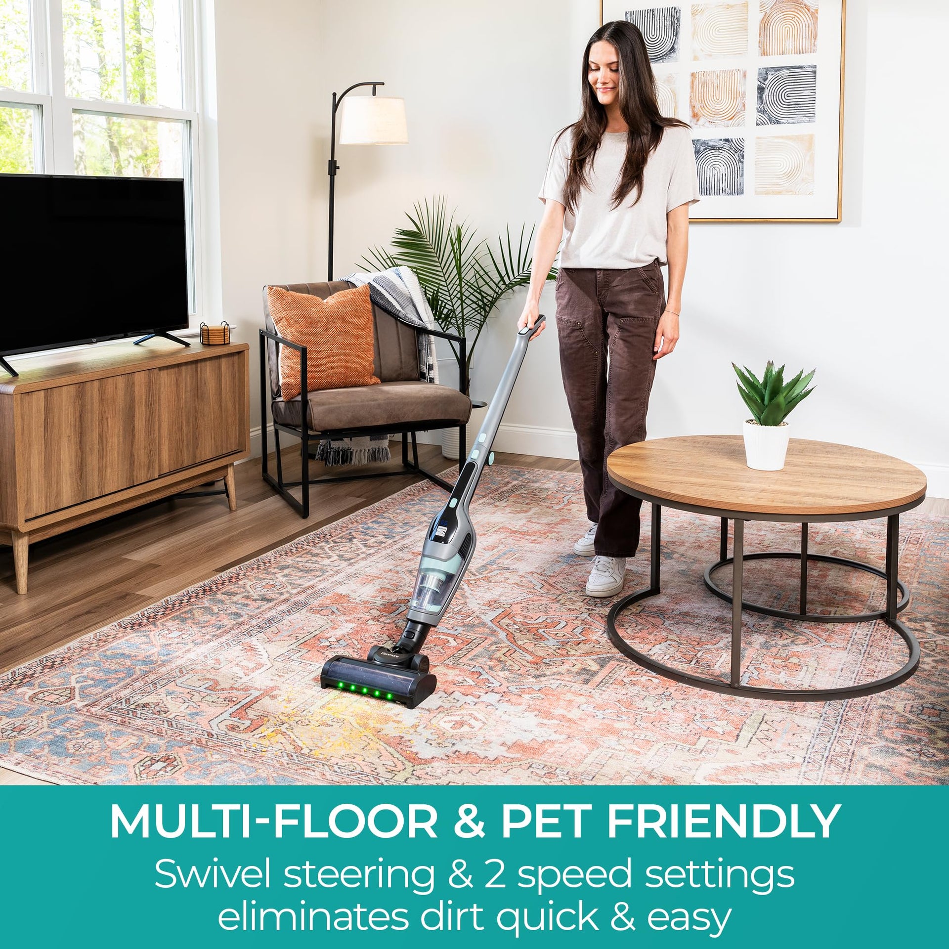200 Series Cordless Stick Vacuum Lightweight Cleaner