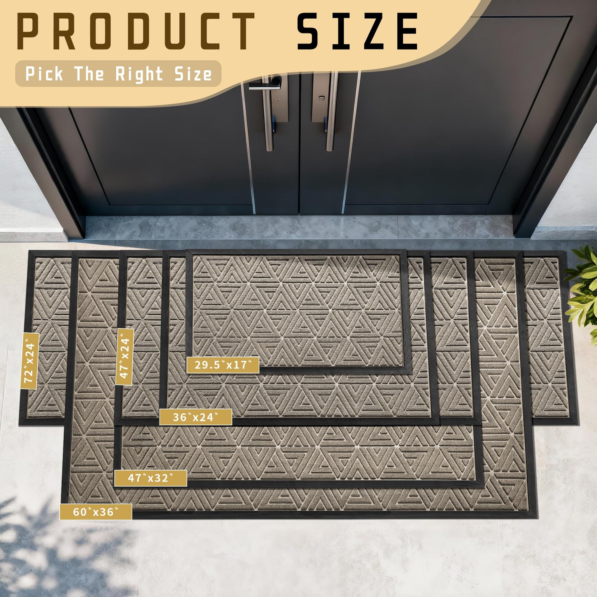 Large Door Mat 36x24
