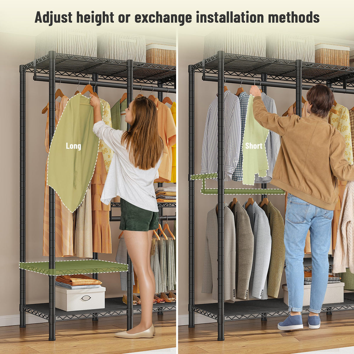 Heavy Duty Clothes Rack