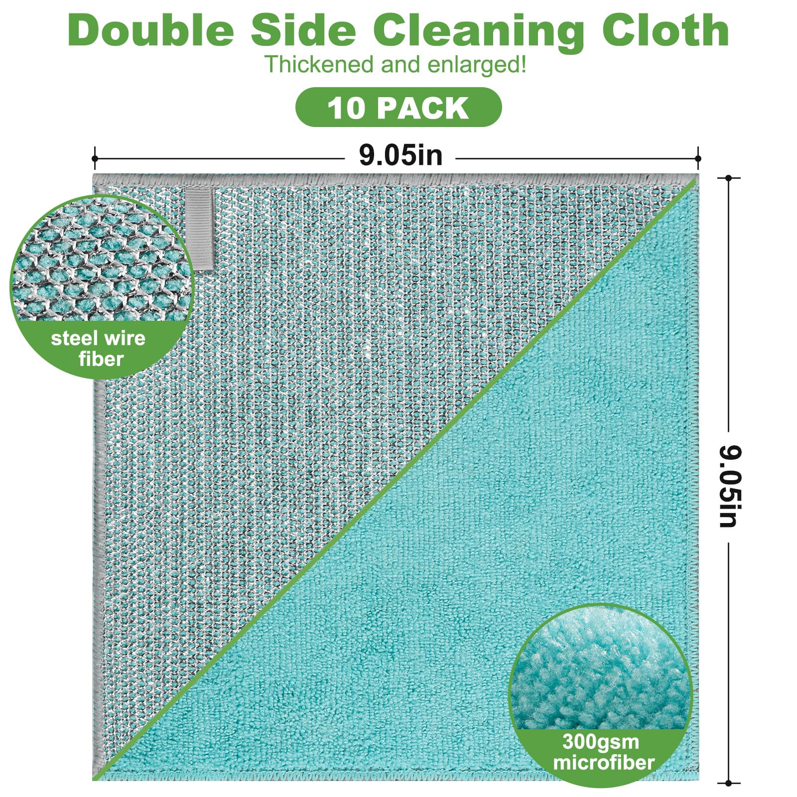 Non Scratch Wire Dishcloth