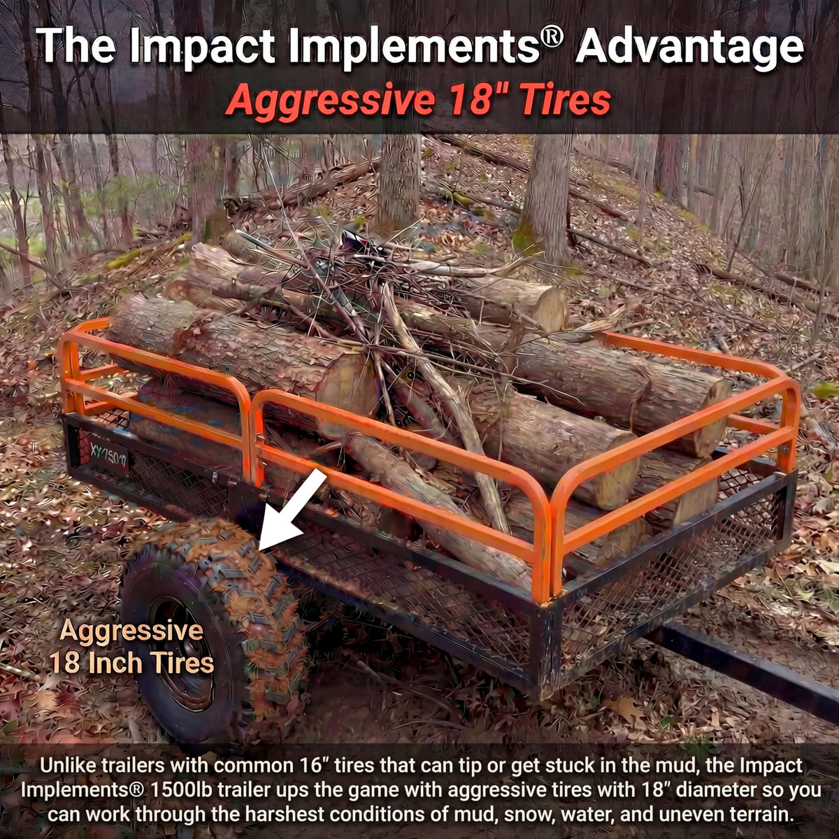 Impact IMPLEMENTS® 1500lb ATV