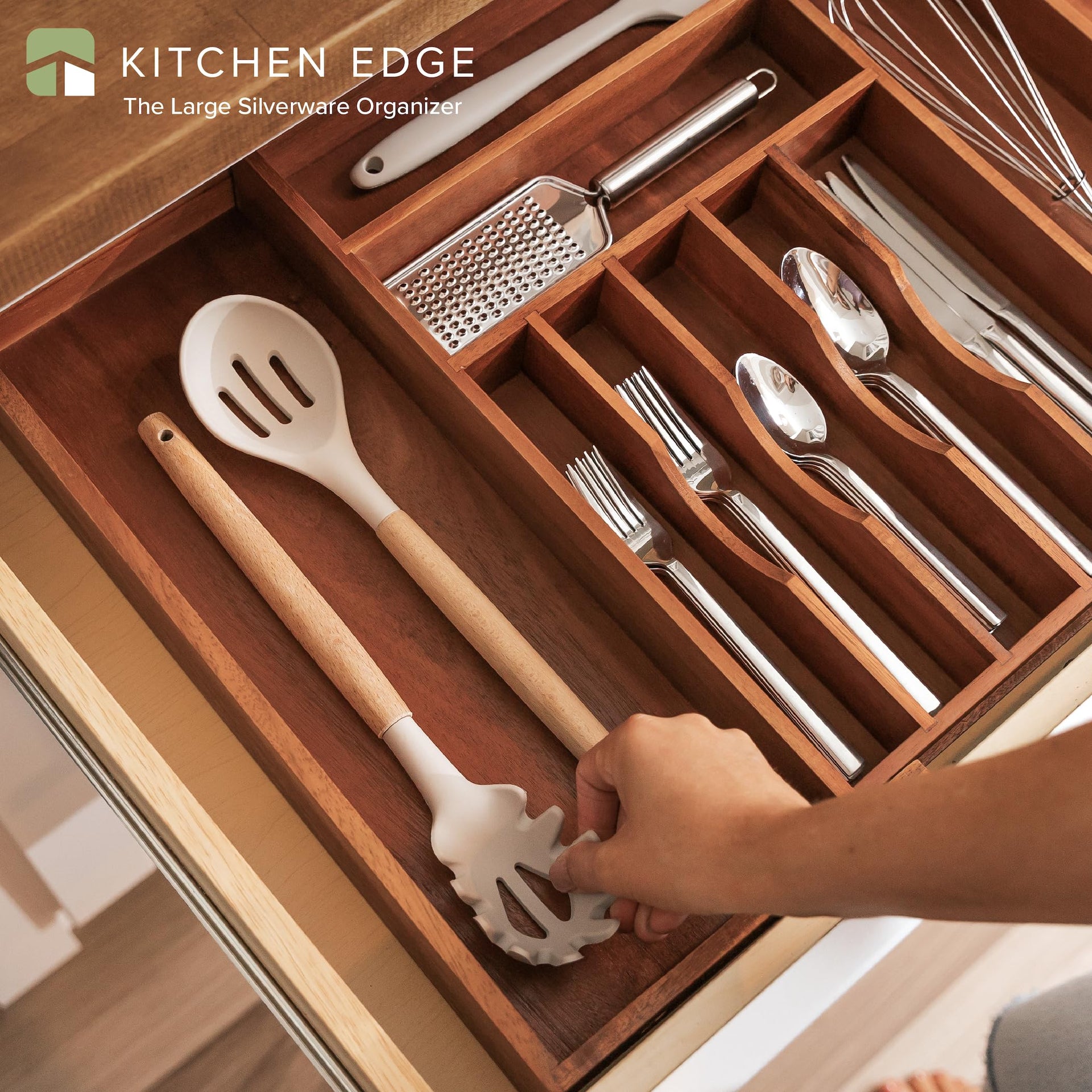 Silverware & Utensil Drawer Organizer