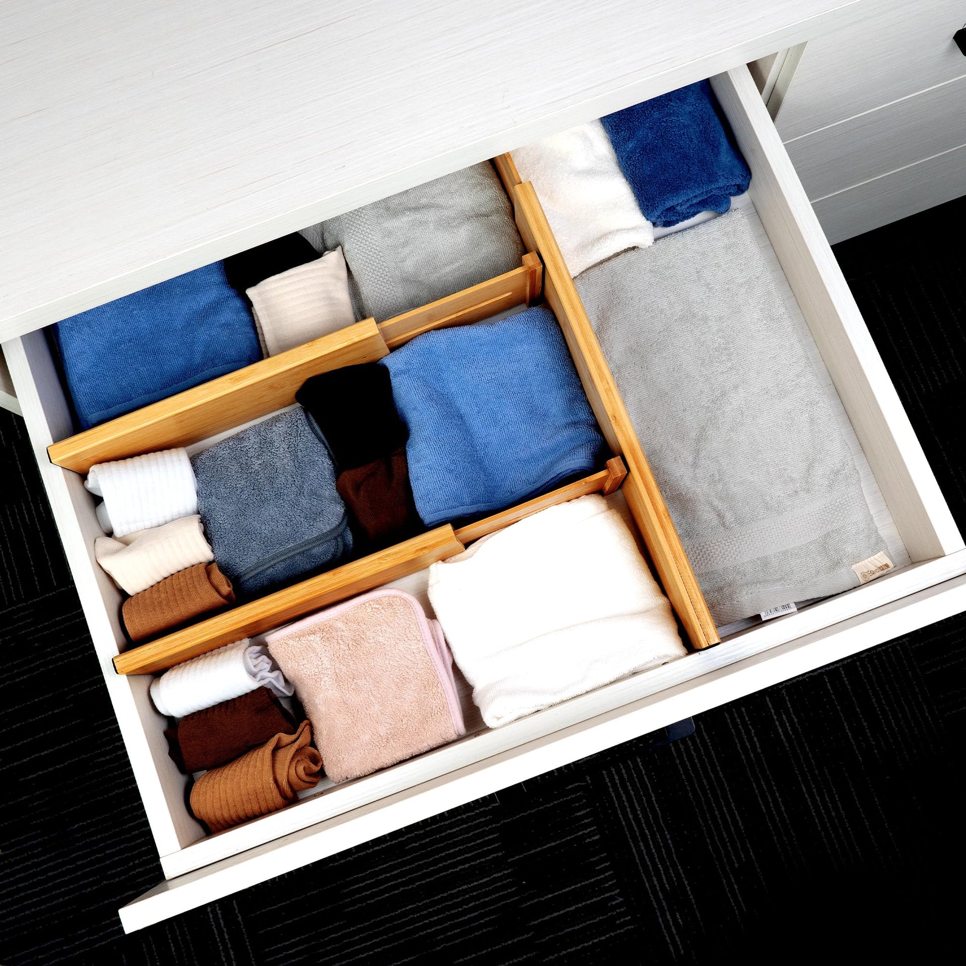 Bamboo Drawer Organizer