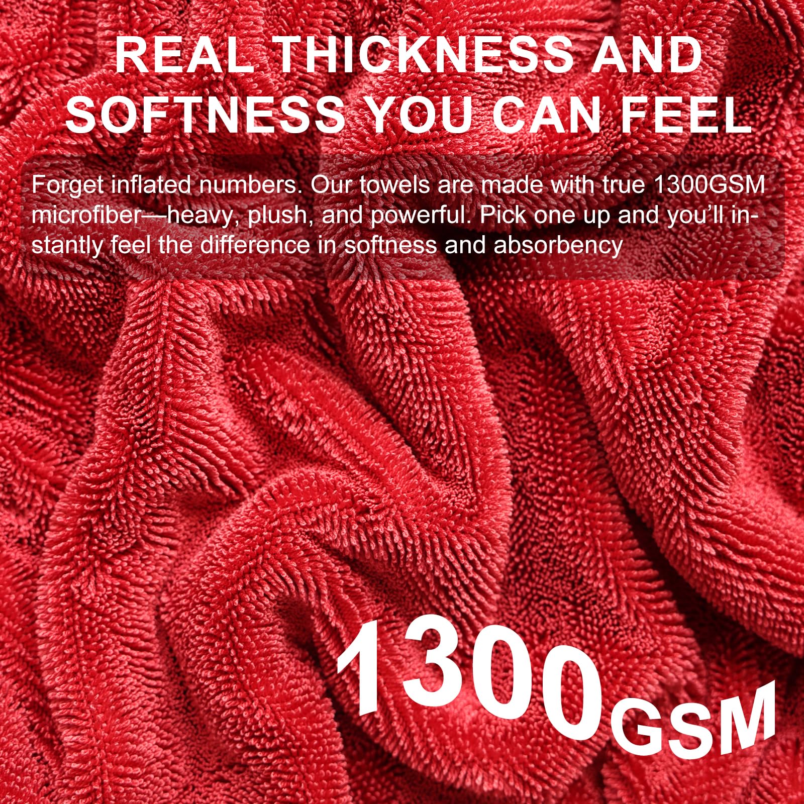 2 Pack XL Car Drying Towel (2 Count)