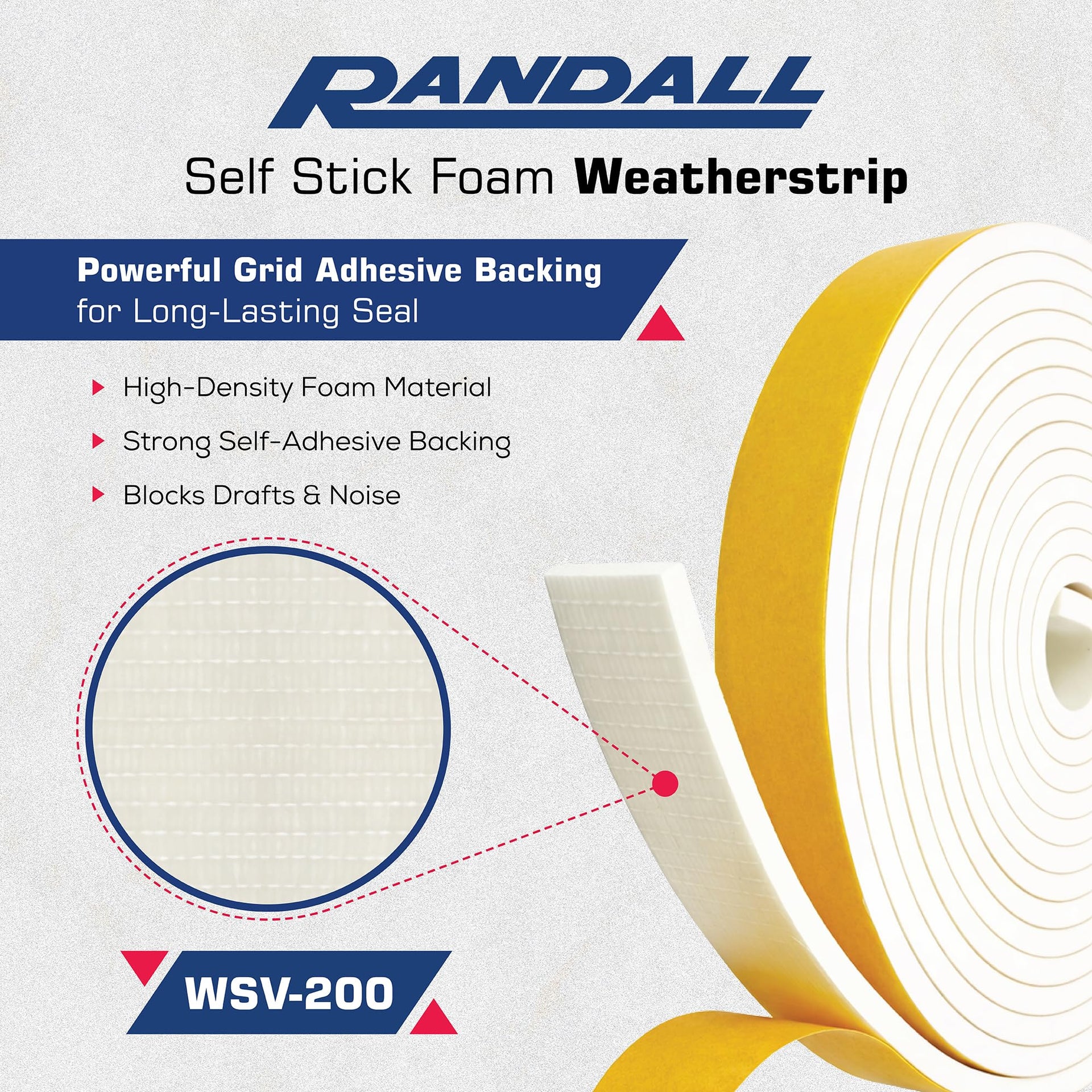 Weather Stripping Foam Tape