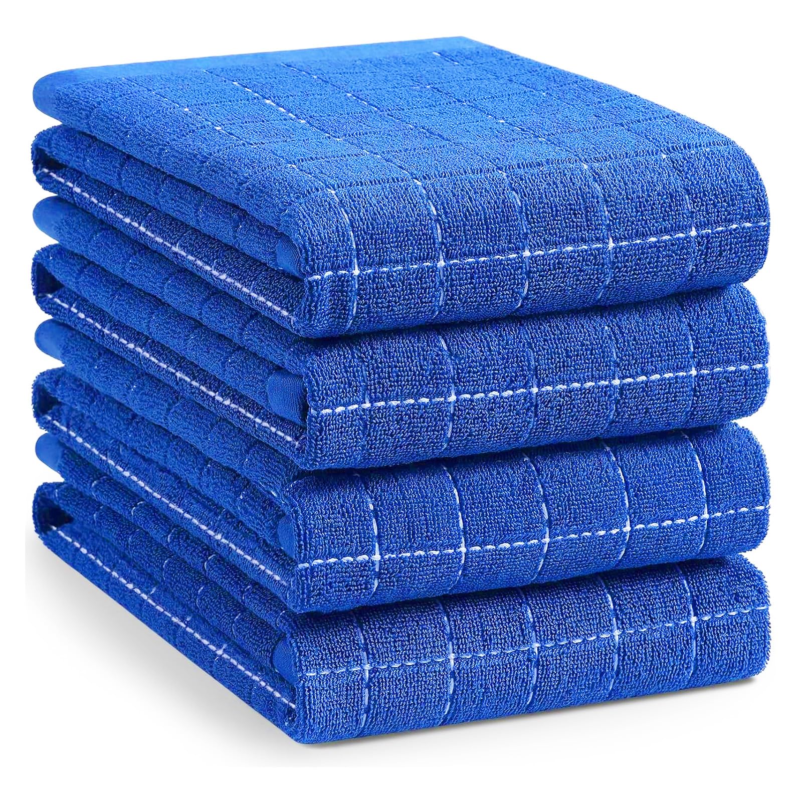 100% Cotton Terry Kitchen Towels (4 Count)