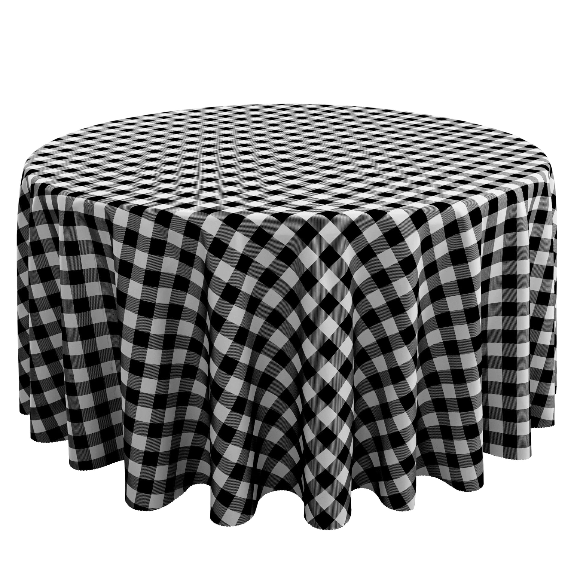 Waterproof Plaid Tablecloth Fabric