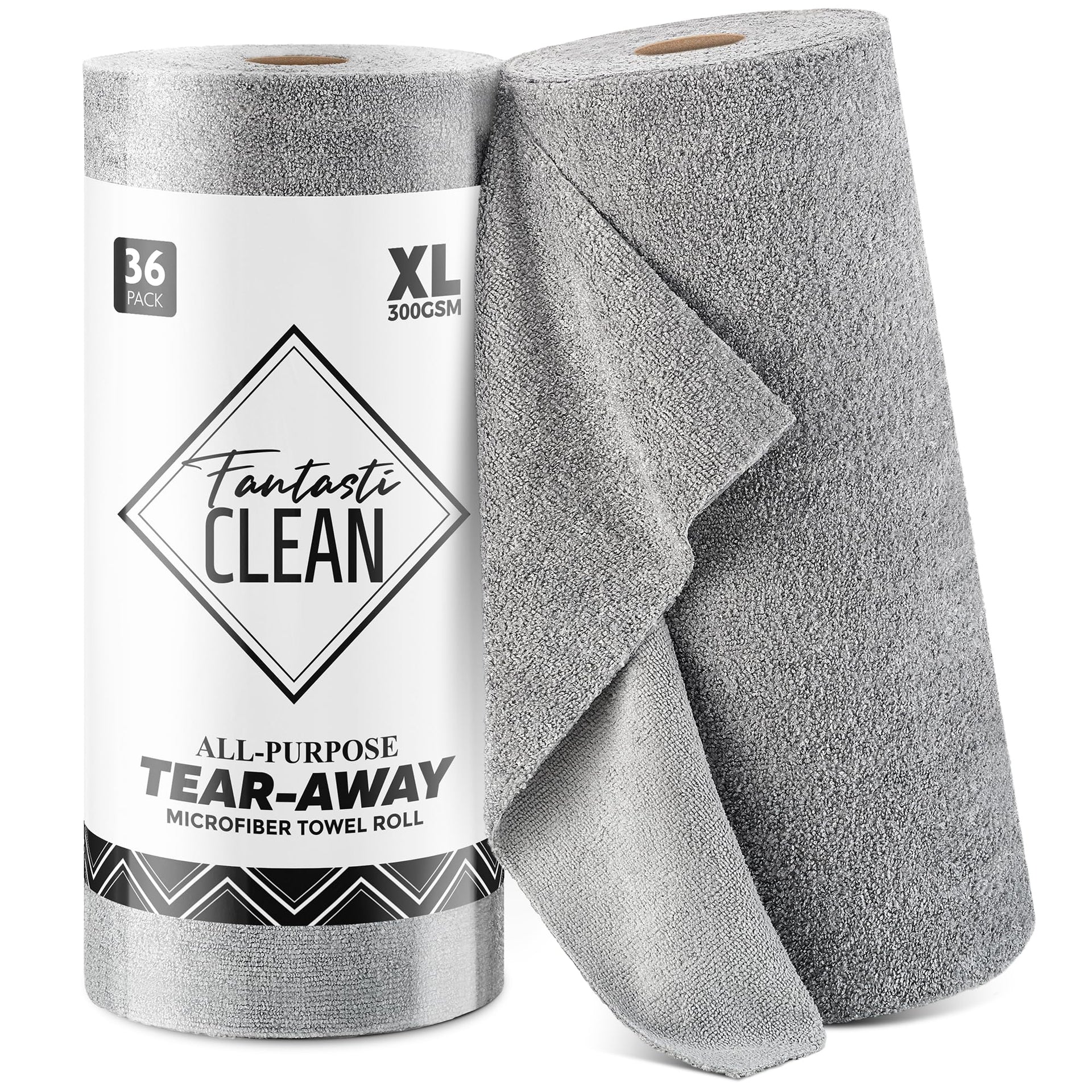Microfiber Cleaning Cloth Roll (36 Count)