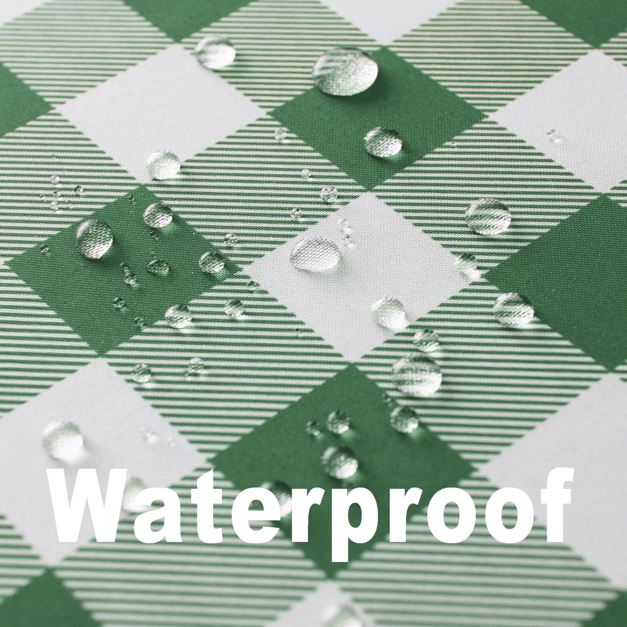 Waterproof Plaid Tablecloth Fabric