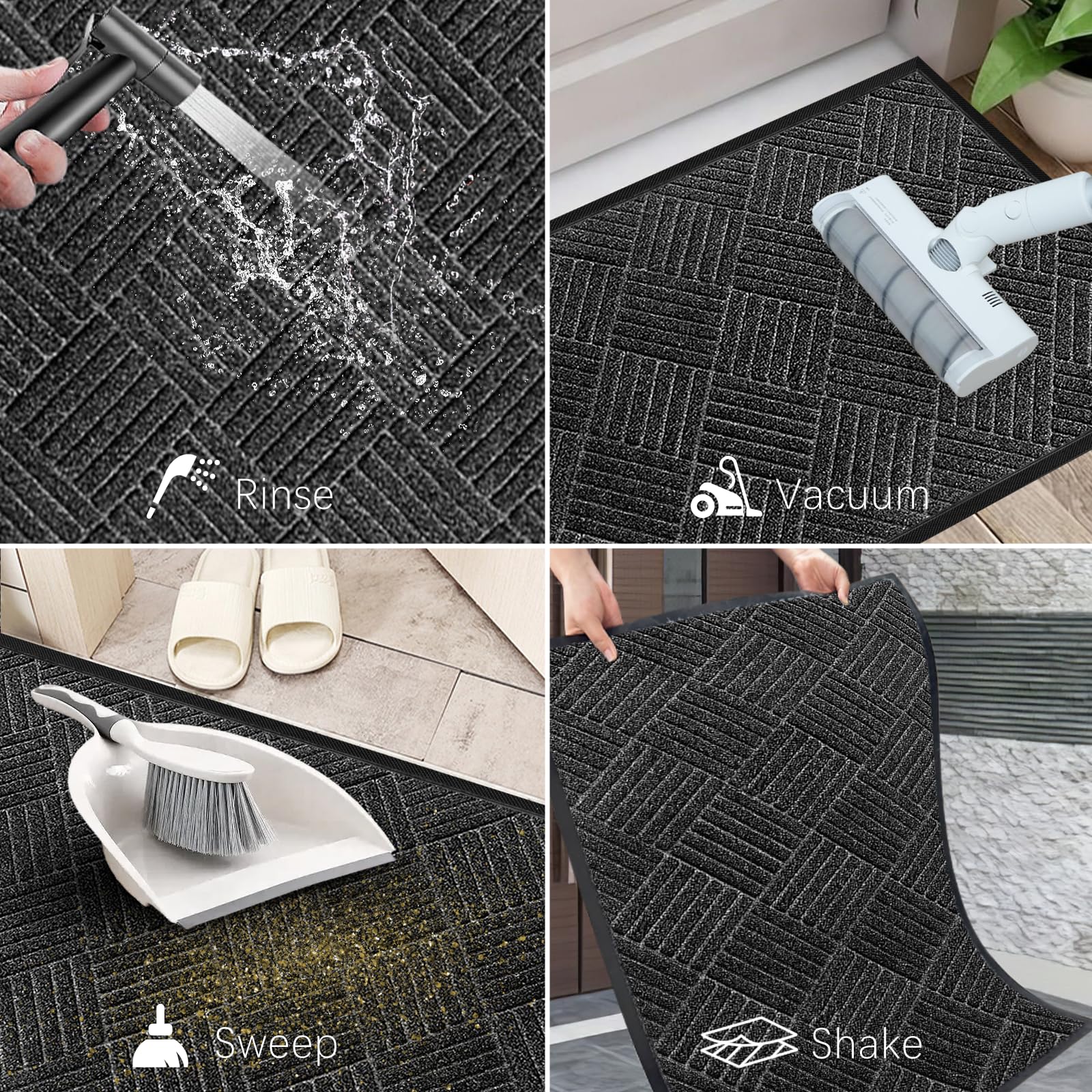 Indoor Outdoor Door Mat (6 Sq Ft)