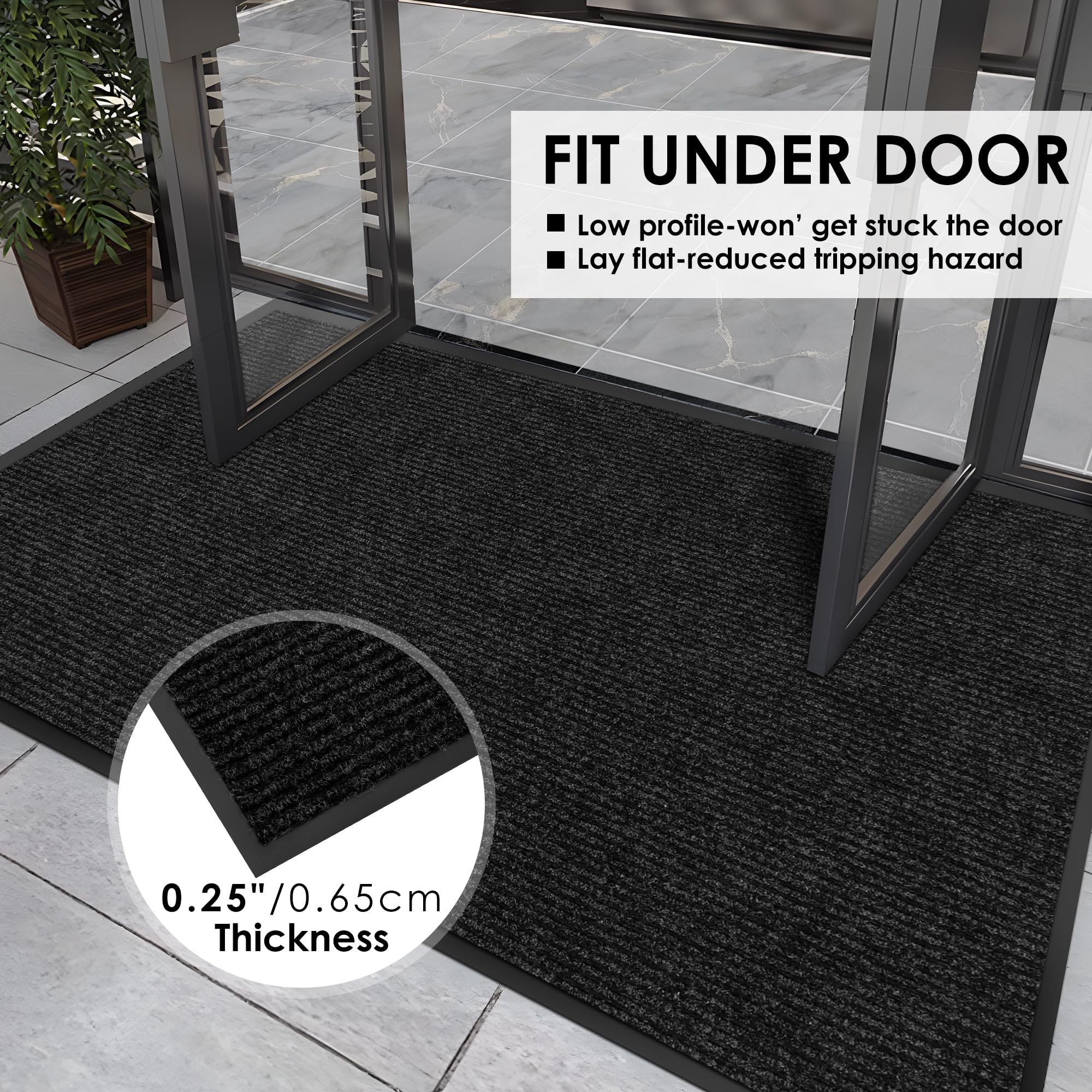 2ft x 28ft Commercial Front Door Mat