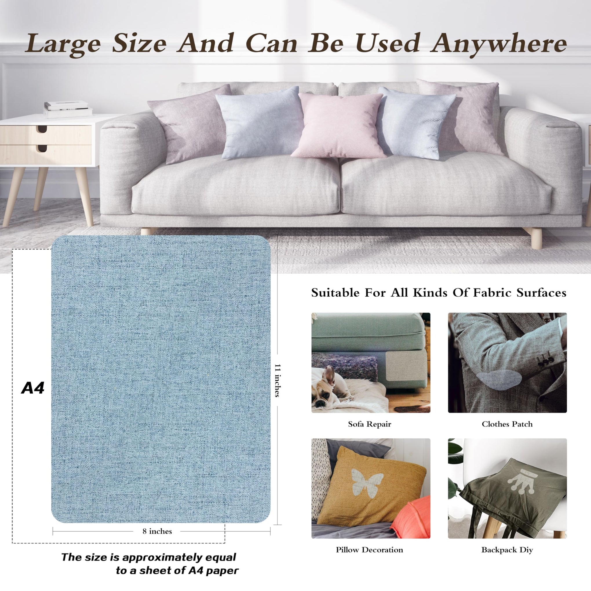 Fine Linen Fabric Patches