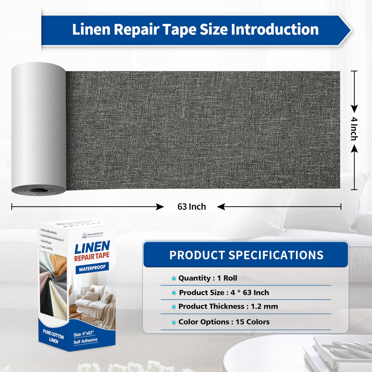 Linen Repair Patches