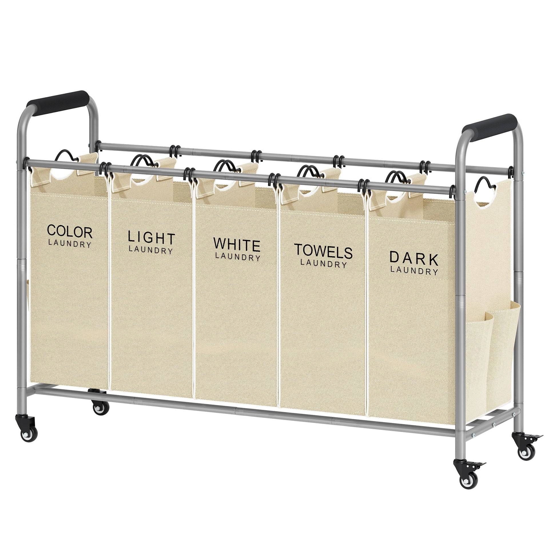 Laundry Sorter 5 Section