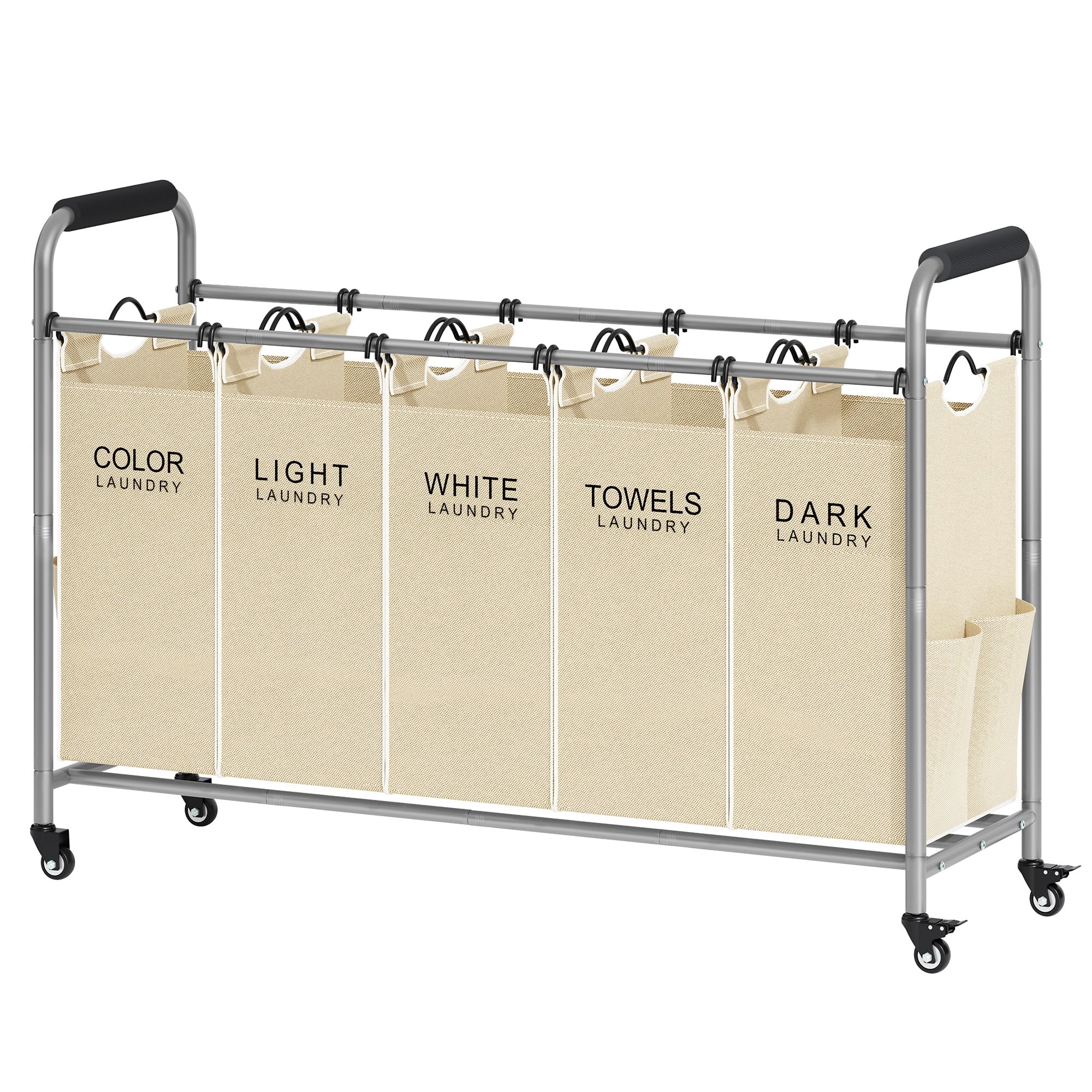 Laundry Sorter 5 Section