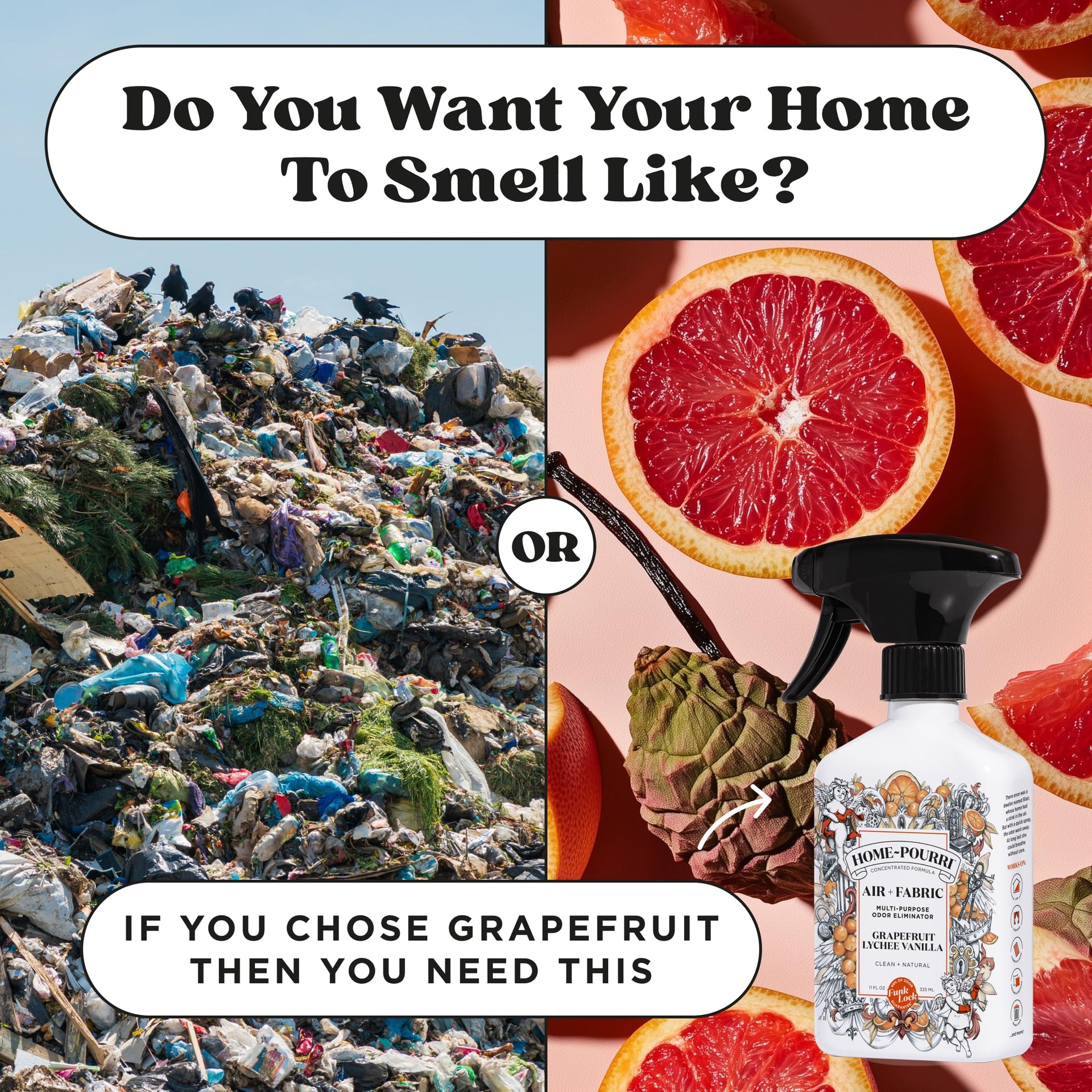Home Pourri Air + Fabric Multi (11 Fl Oz)