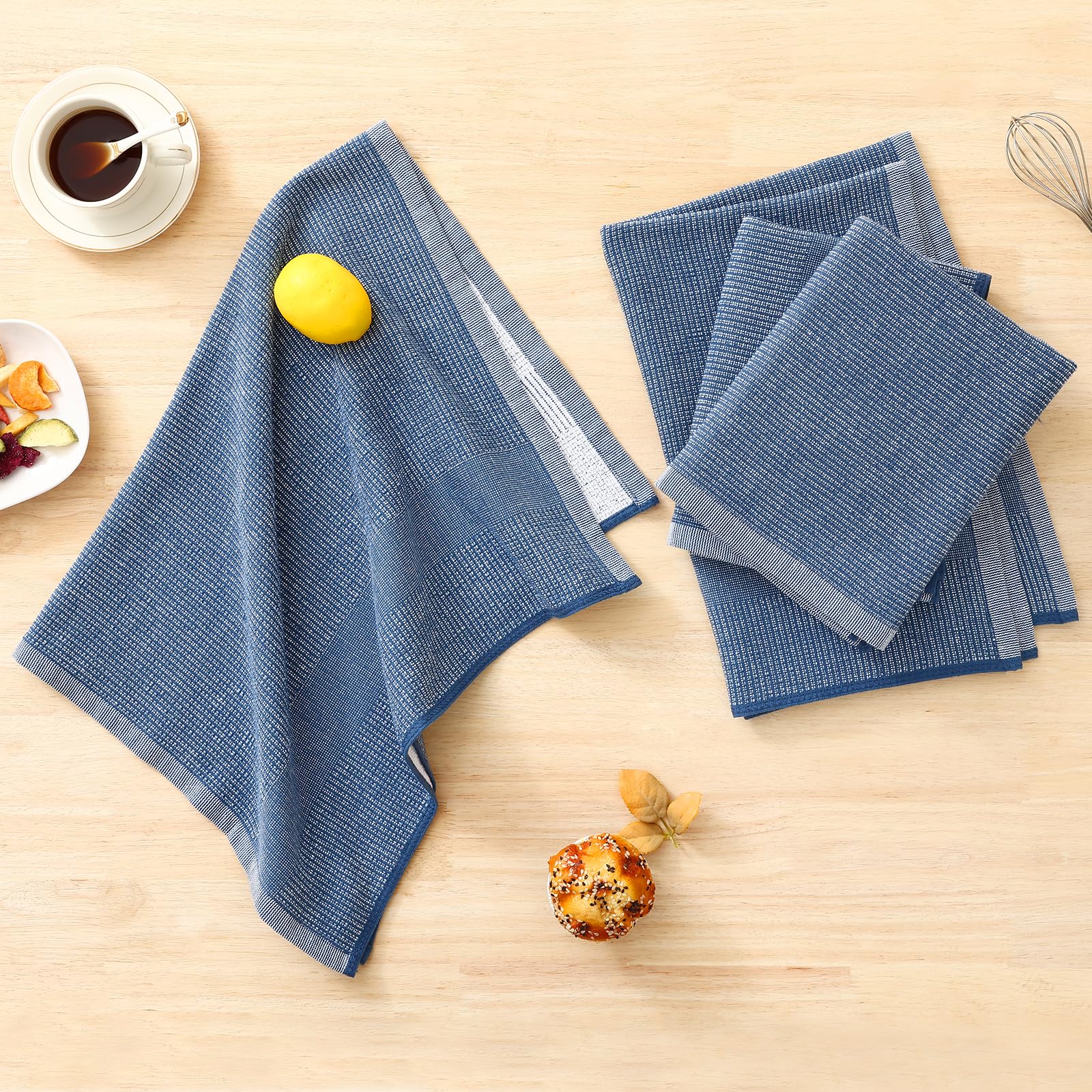 380 GSM Cotton Premium Kitchen Towels 12 Pack (12 Count)