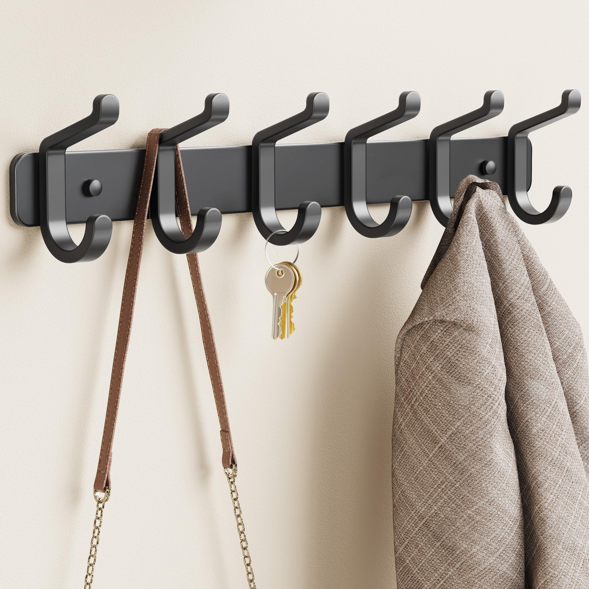 Coat Rack Wall Mounted Heavy