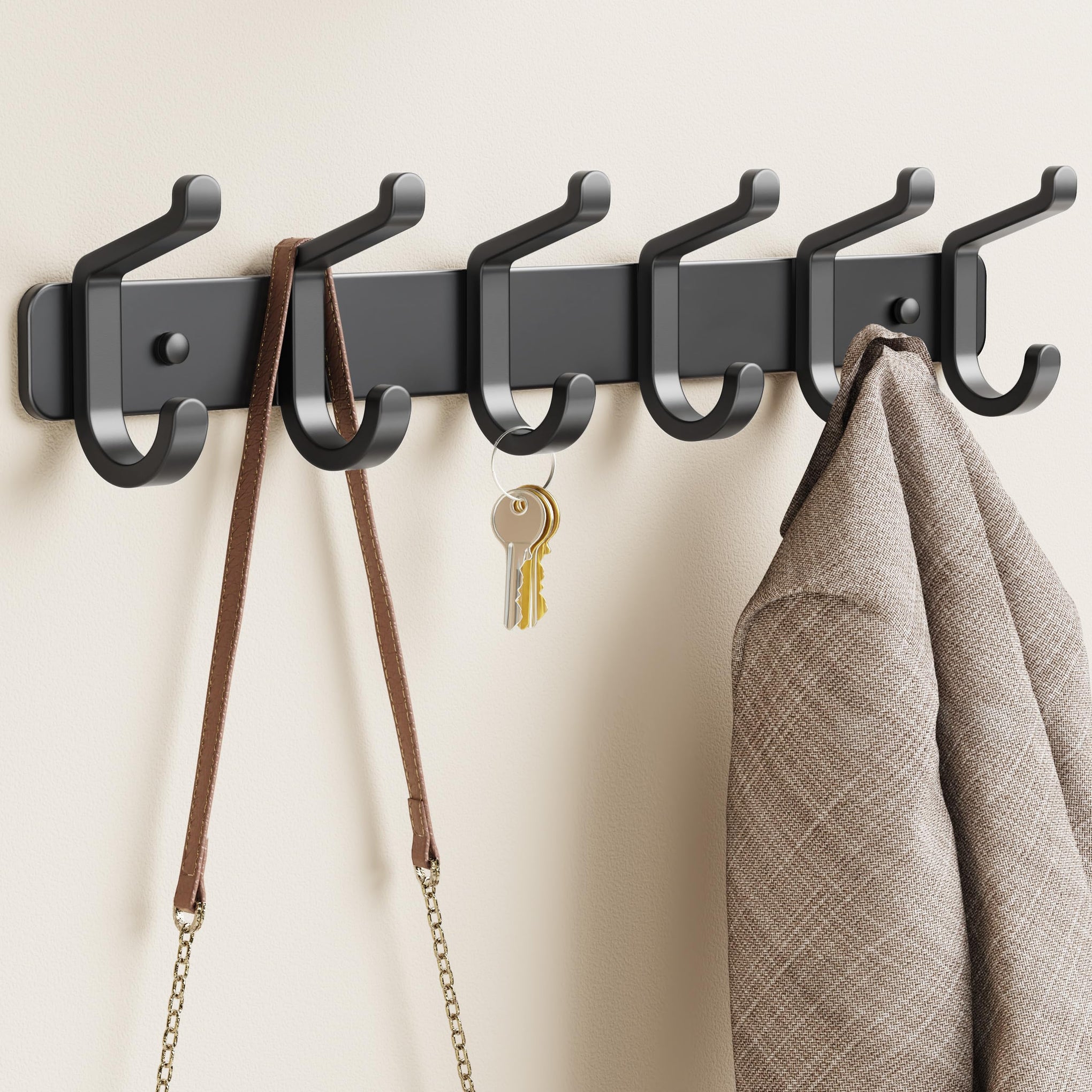 Coat Rack Wall Mounted Heavy