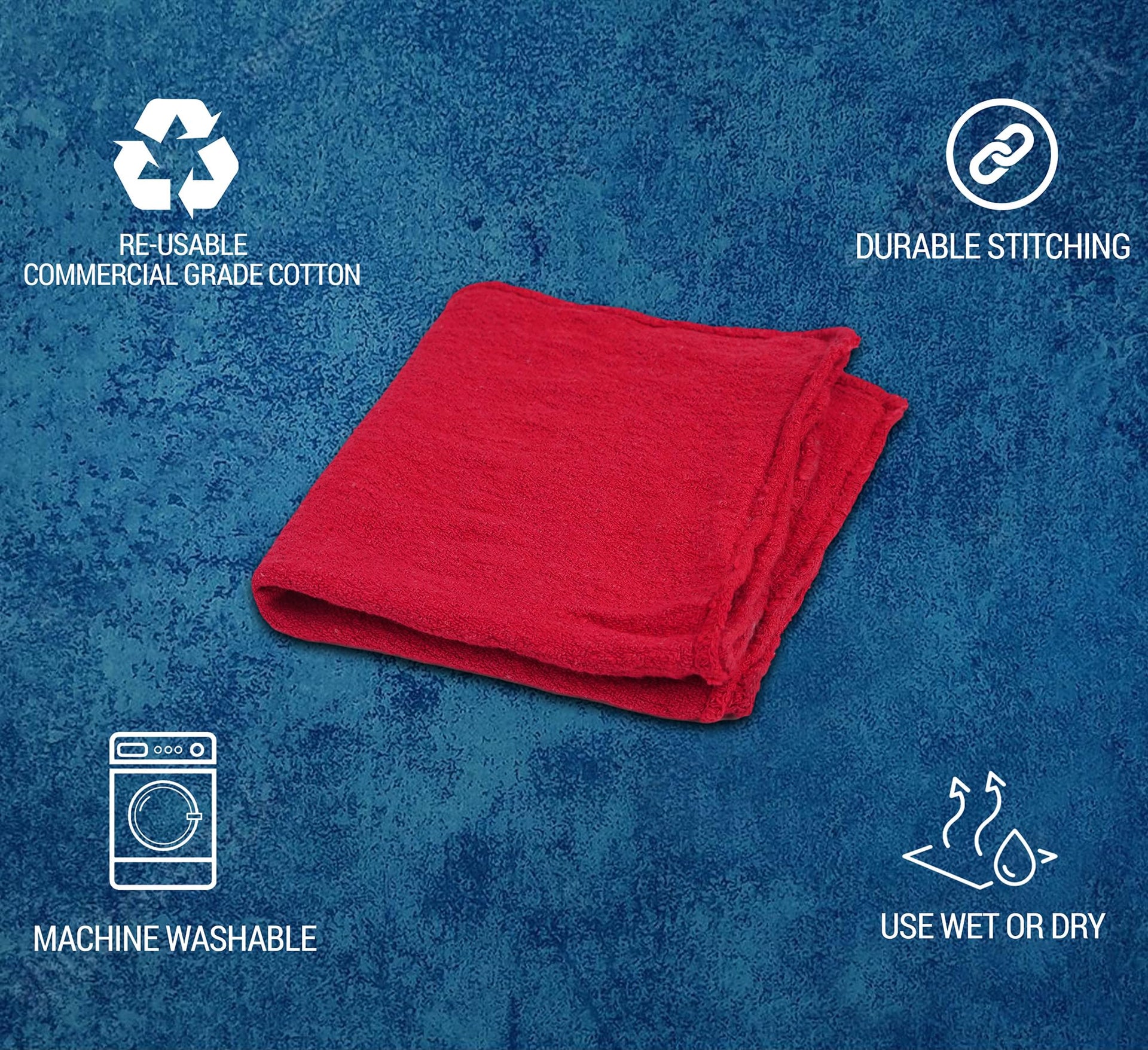 Cotton Shop Towels (25 Count)