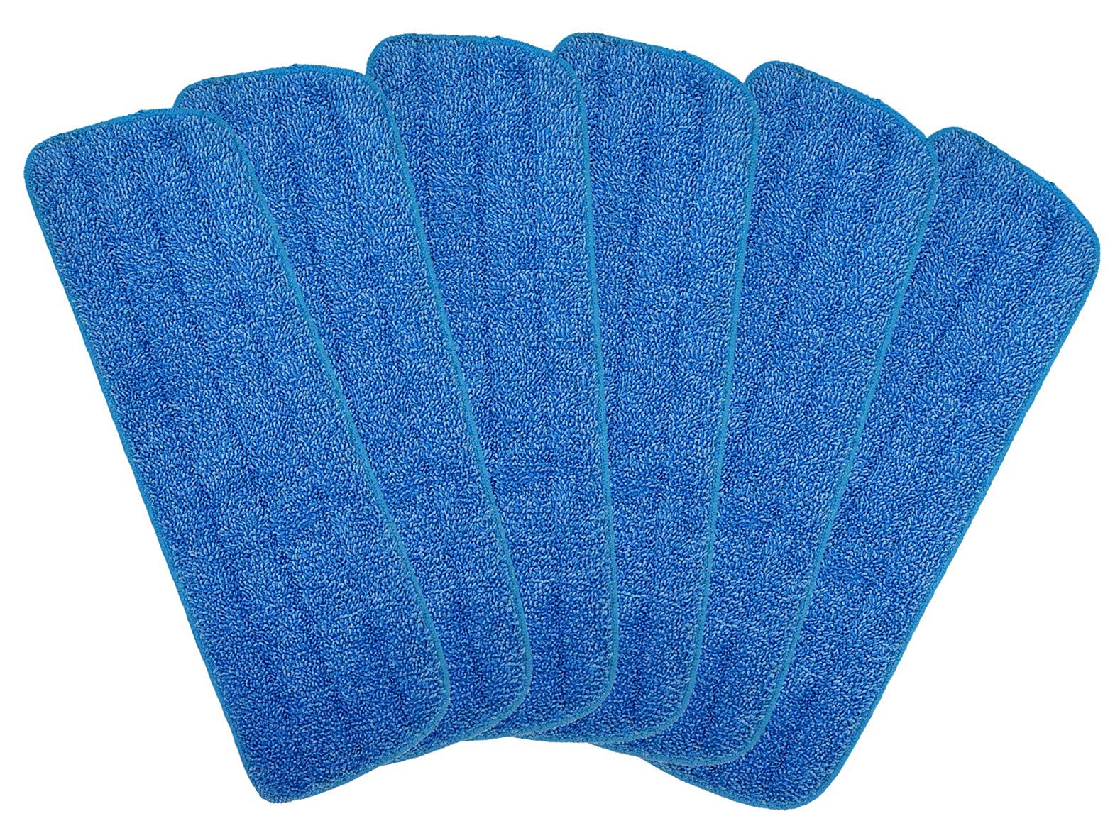 Microfiber Spray Mop Replacement Heads for Wet (6 Count)