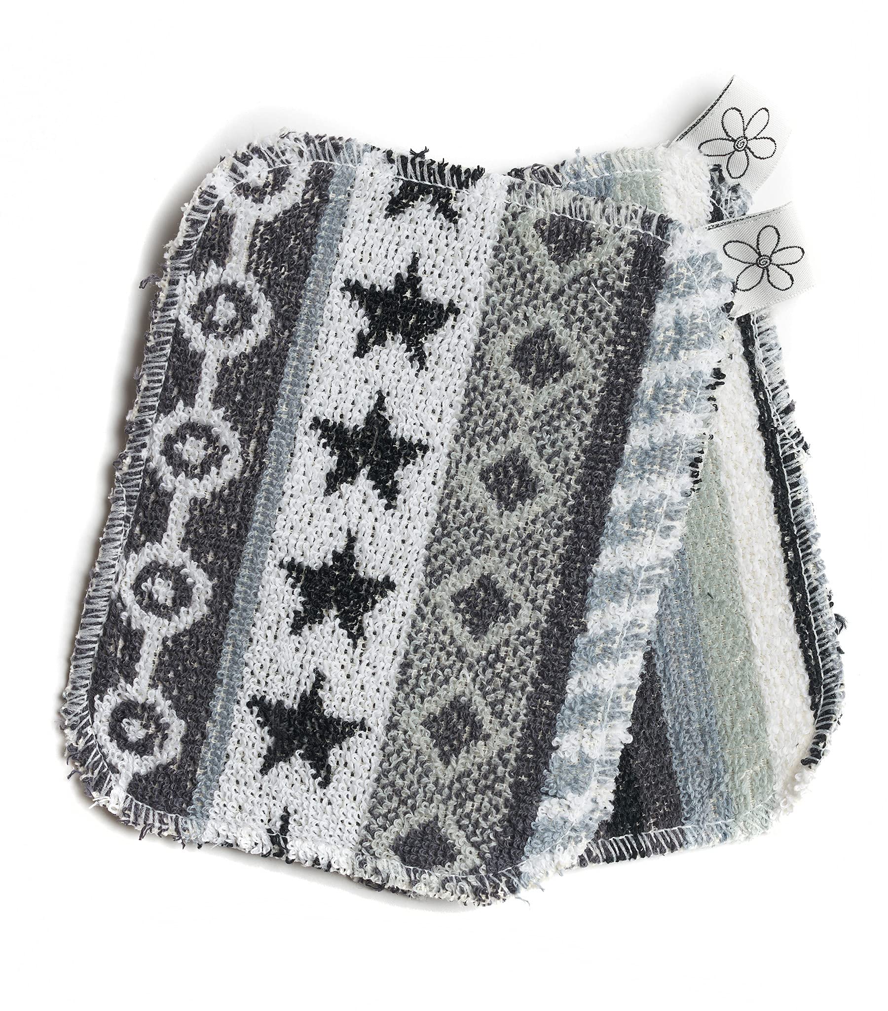 Bundle, 2-Pack Skoy Scrub, and 4-Pack Skoy Swedish Dishcloth, Reusable Cleaning Products for Kitchen and Household, Planet-Friendly, Dishwasher Safe Soft Scrub, Monochromatic Colors (2 Count)