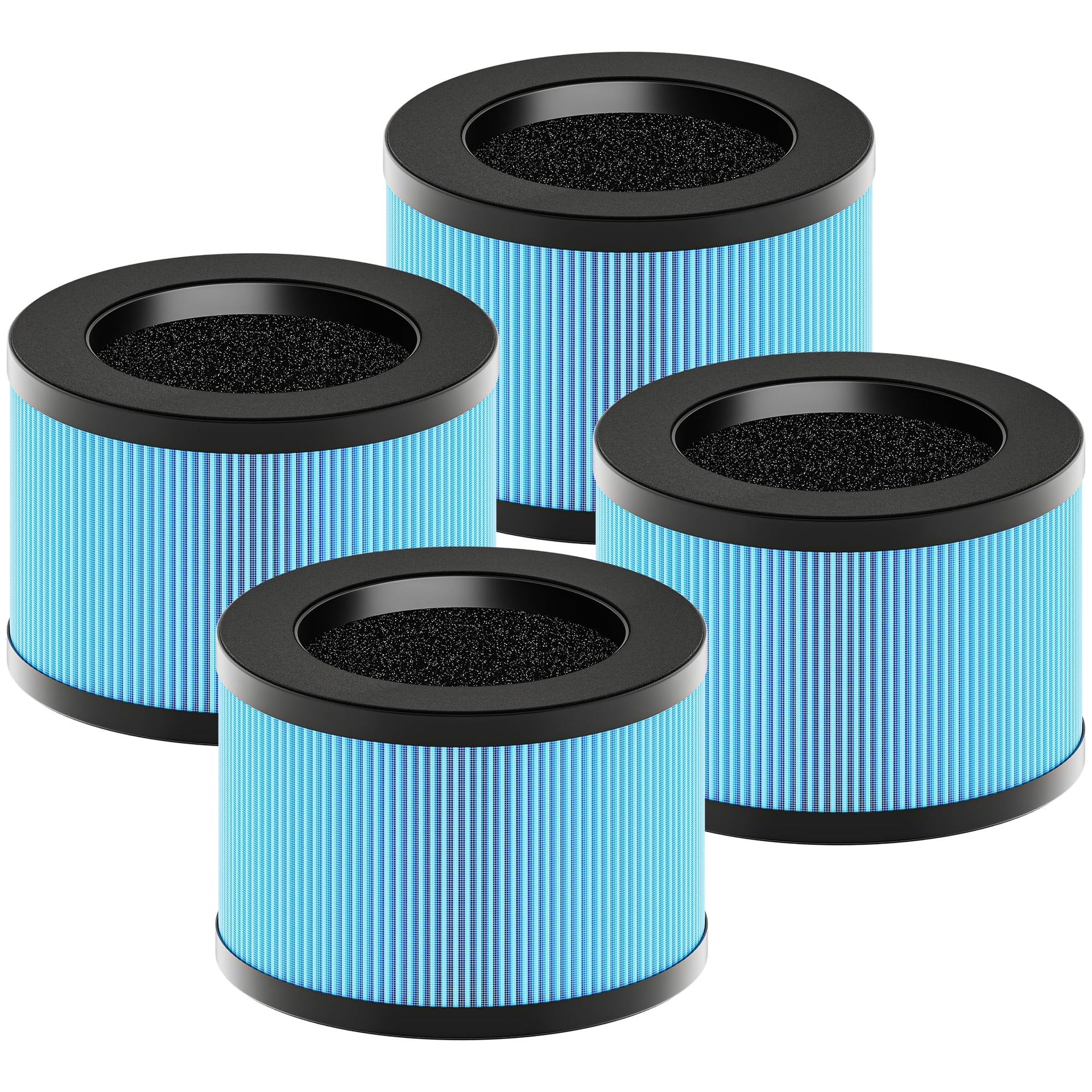 4 Pack MK01 MK06 Replacement Filter Compatible with AROEVE Air Purifier (4 Count)