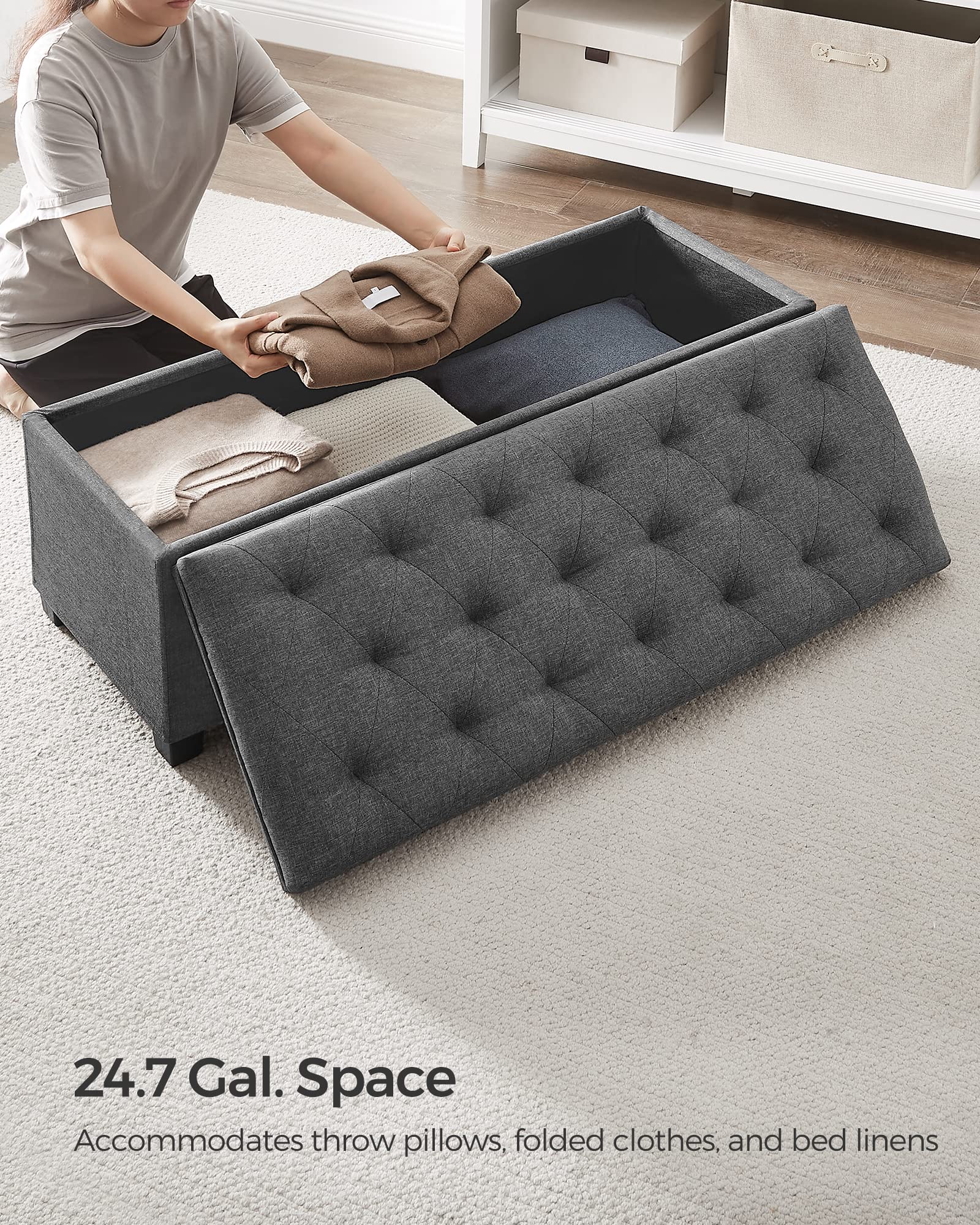 Storage Ottoman Bench