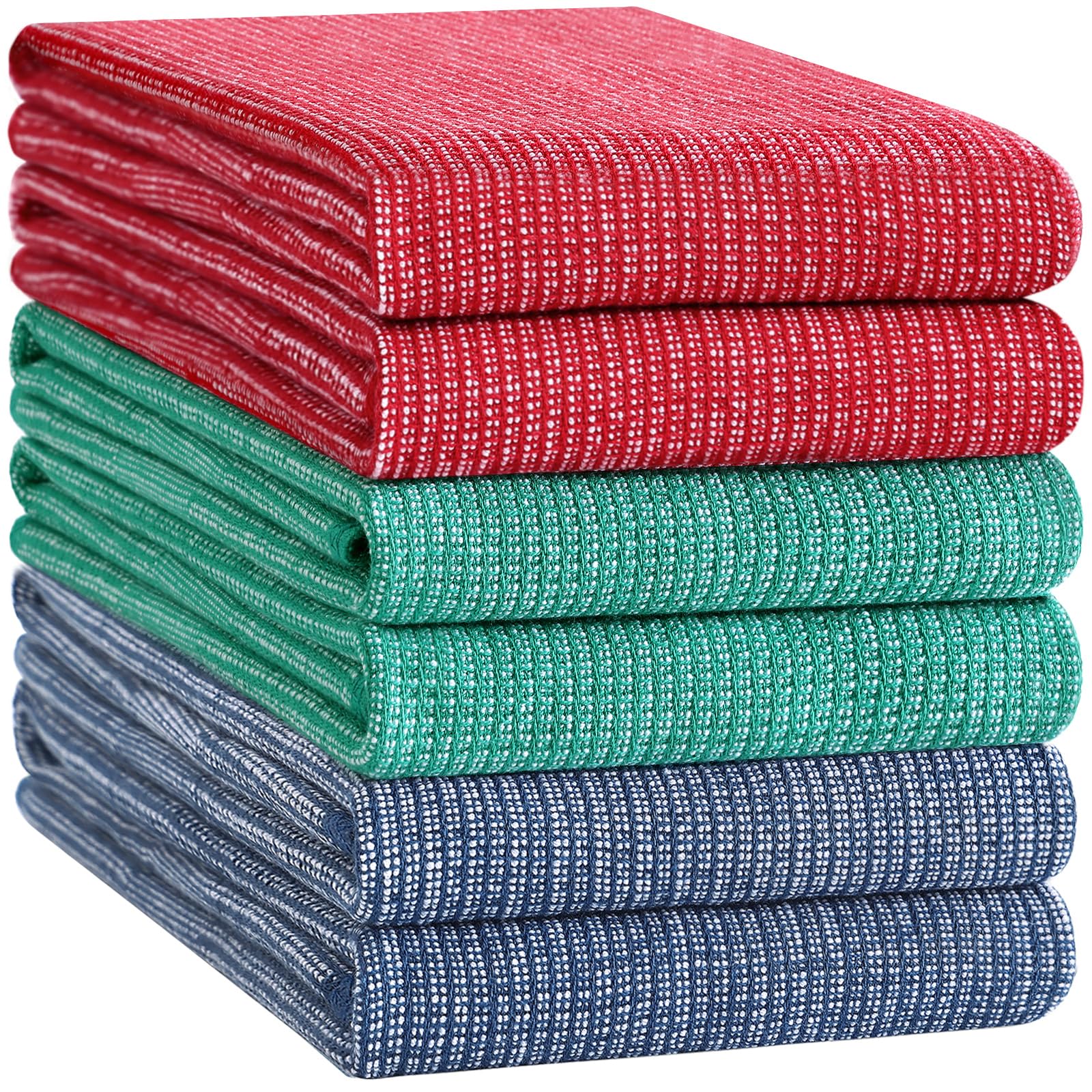 380 GSM Cotton Premium Kitchen Towels 6 Pack (6 Count)