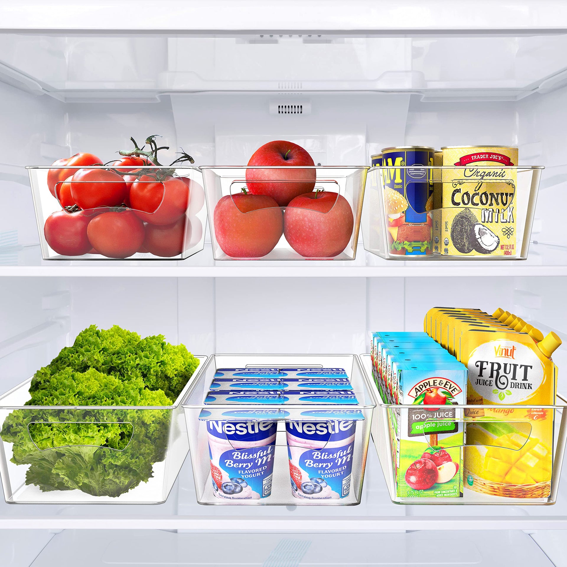 Pantry Bins Storage Organizer (8 Count)