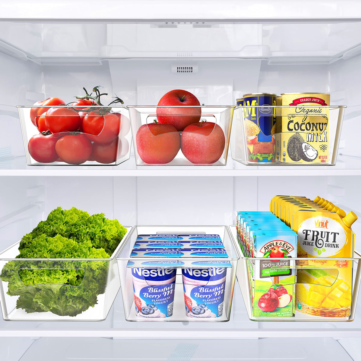 Pantry Bins Storage Organizer (8 Count)