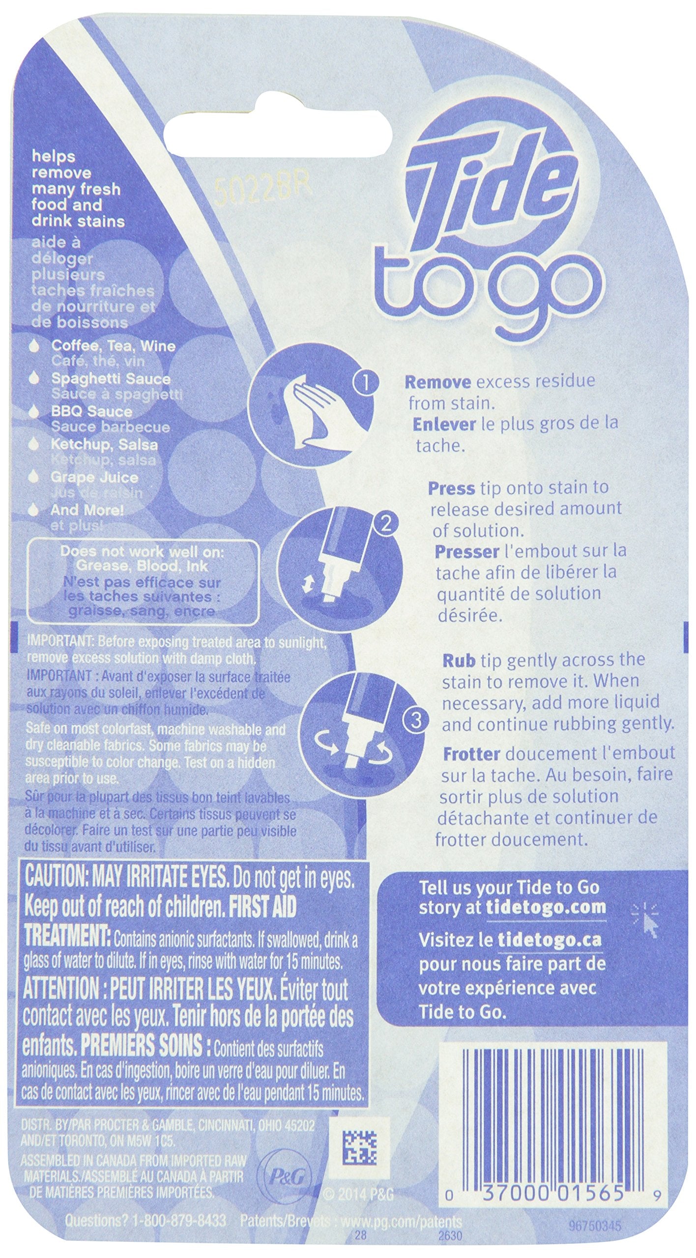 to Go Instant Stain Remover Pen 1 Count
