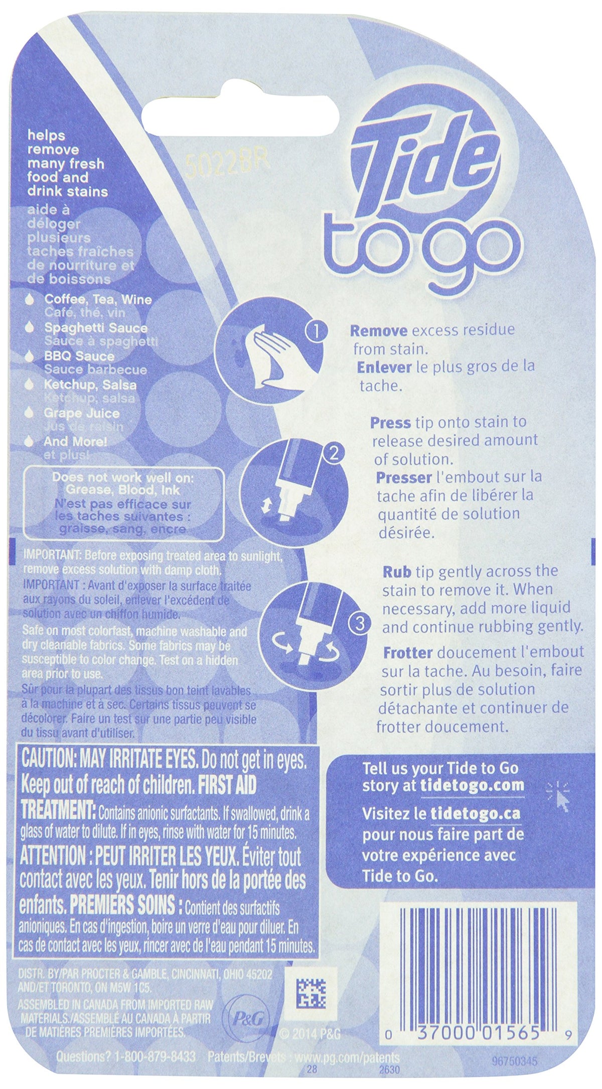 to Go Instant Stain Remover Pen 1 Count