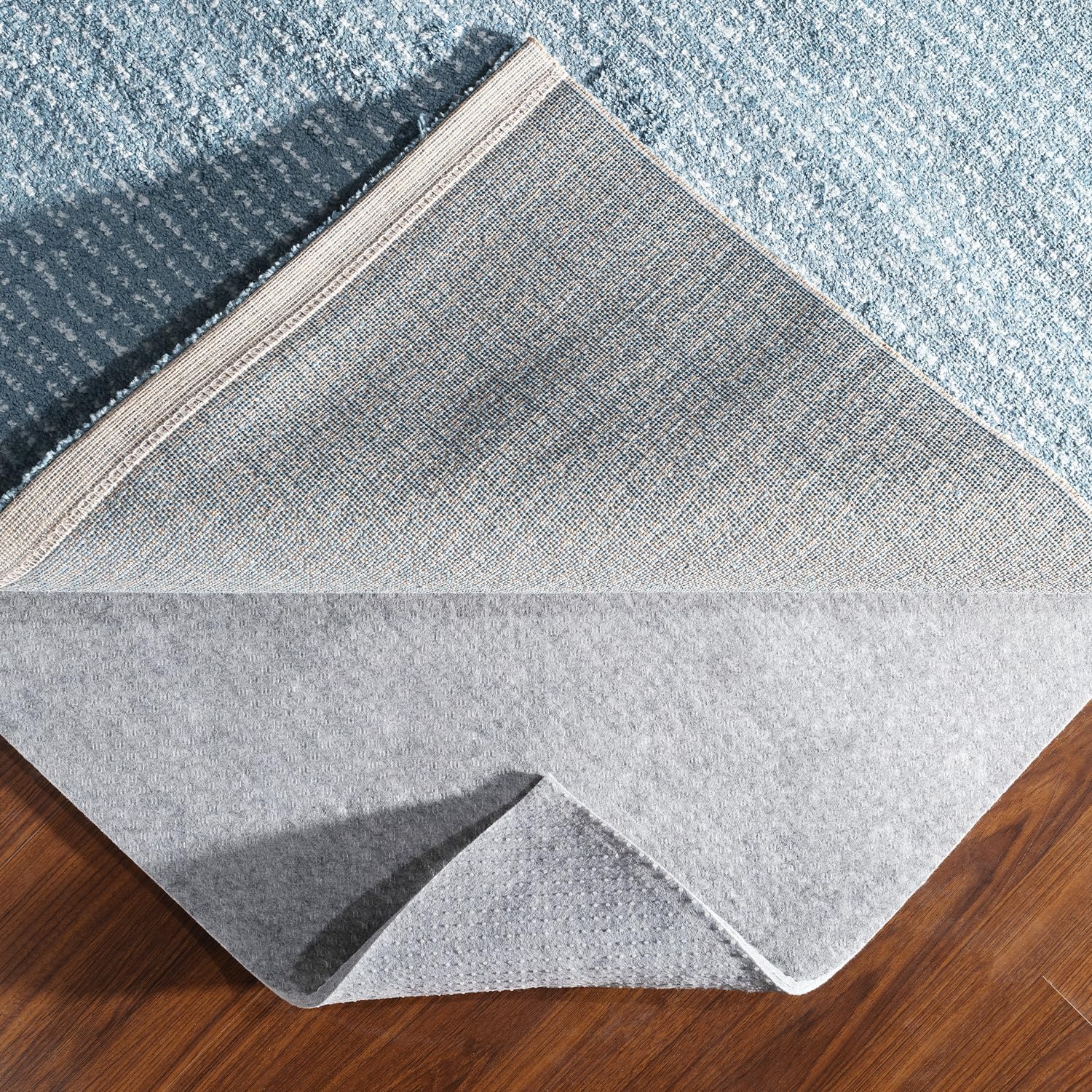 2x8 Non Slip Felt Rug Pad for Hardwood Floor (16 Sq Ft)