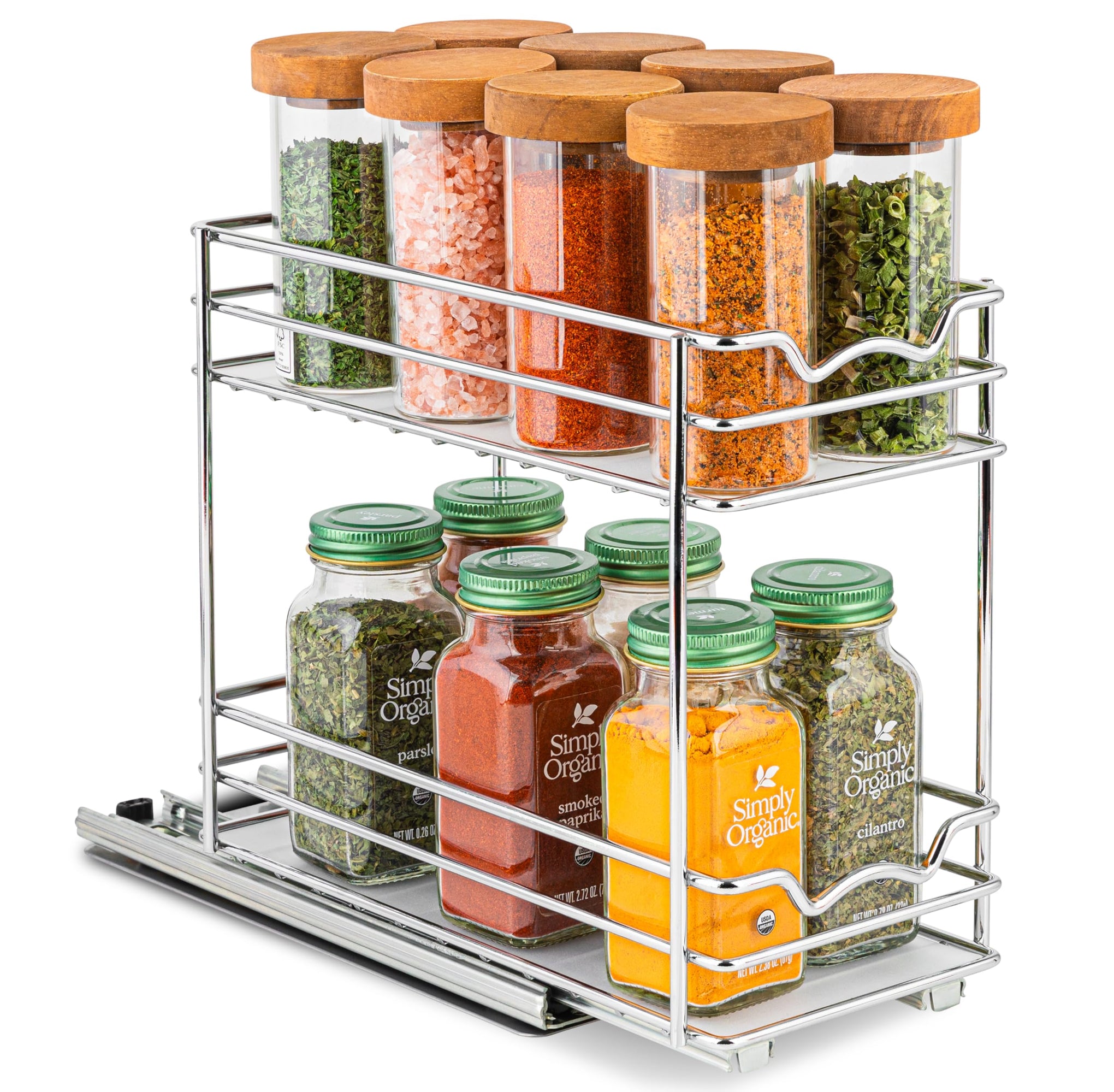Pull Out Cabinet Organizer for Spices