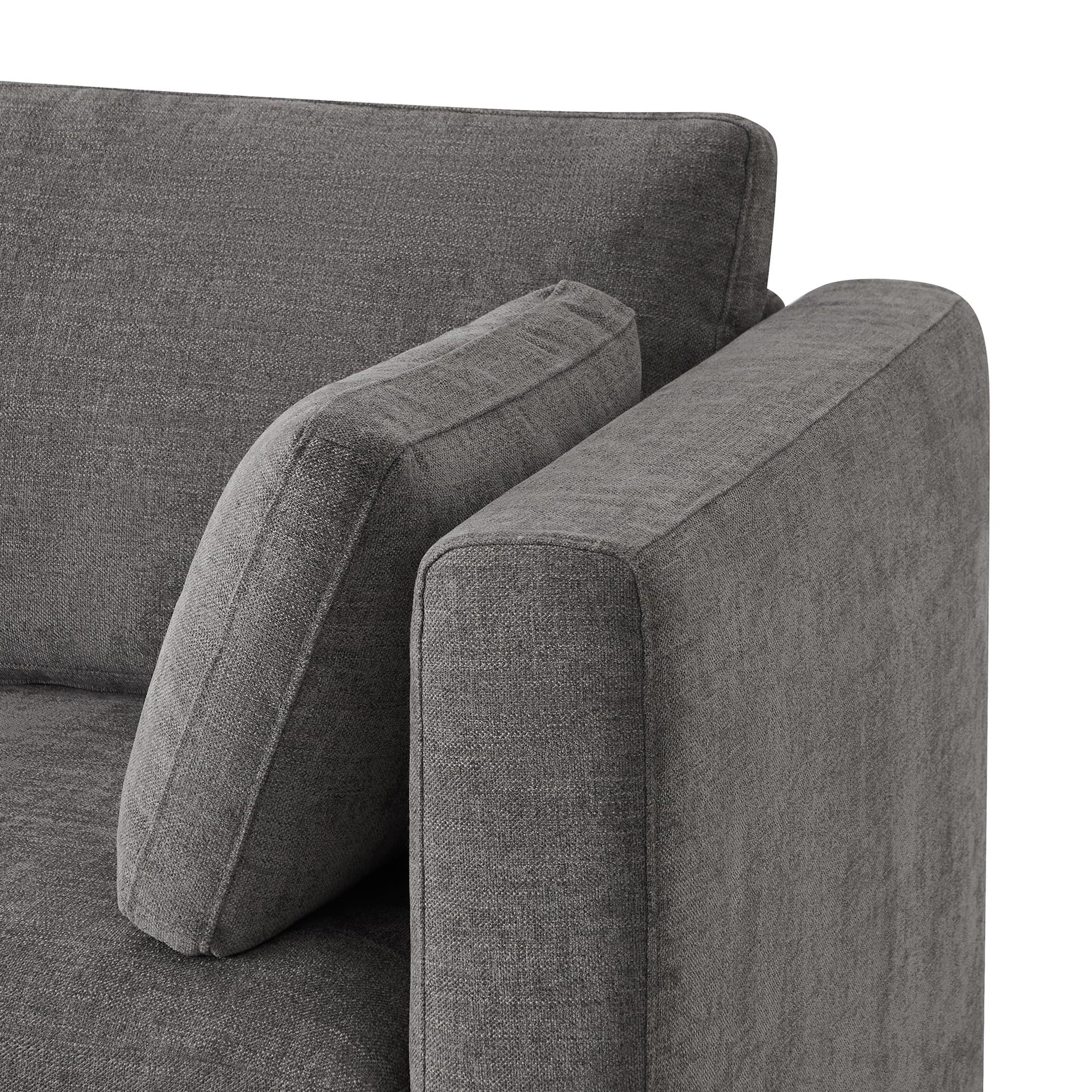 Oversized Modular Sectional Fabric Sofa Set (7 Count)