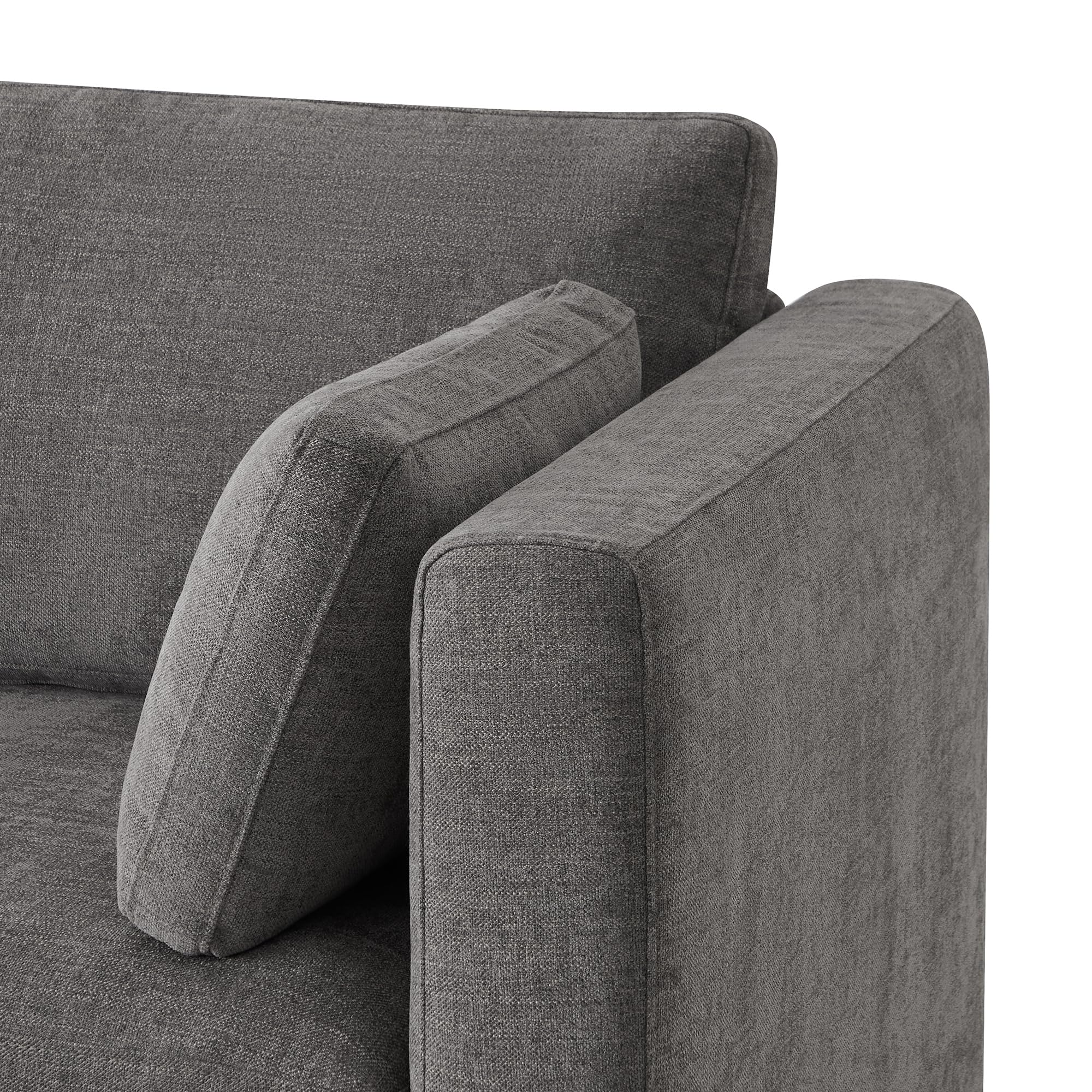 Oversized Modular Sectional Fabric Sofa Set (7 Count)