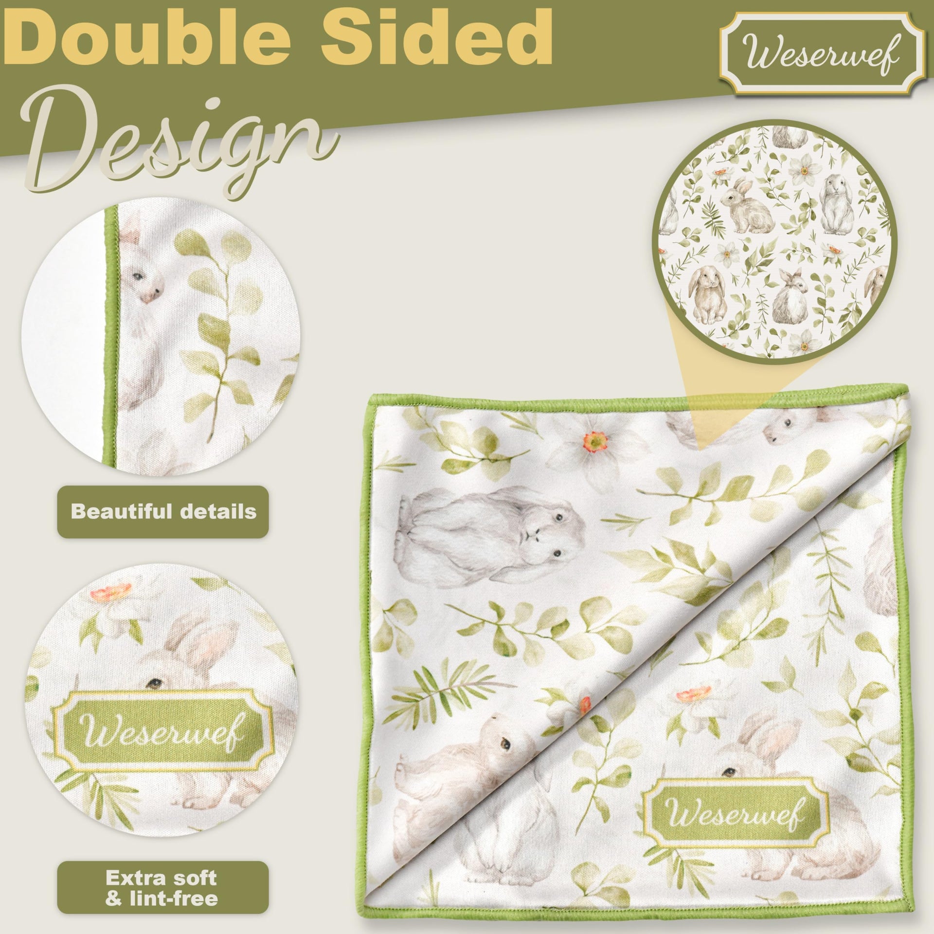 Design Microfiber Glasses Cleaning Cloth