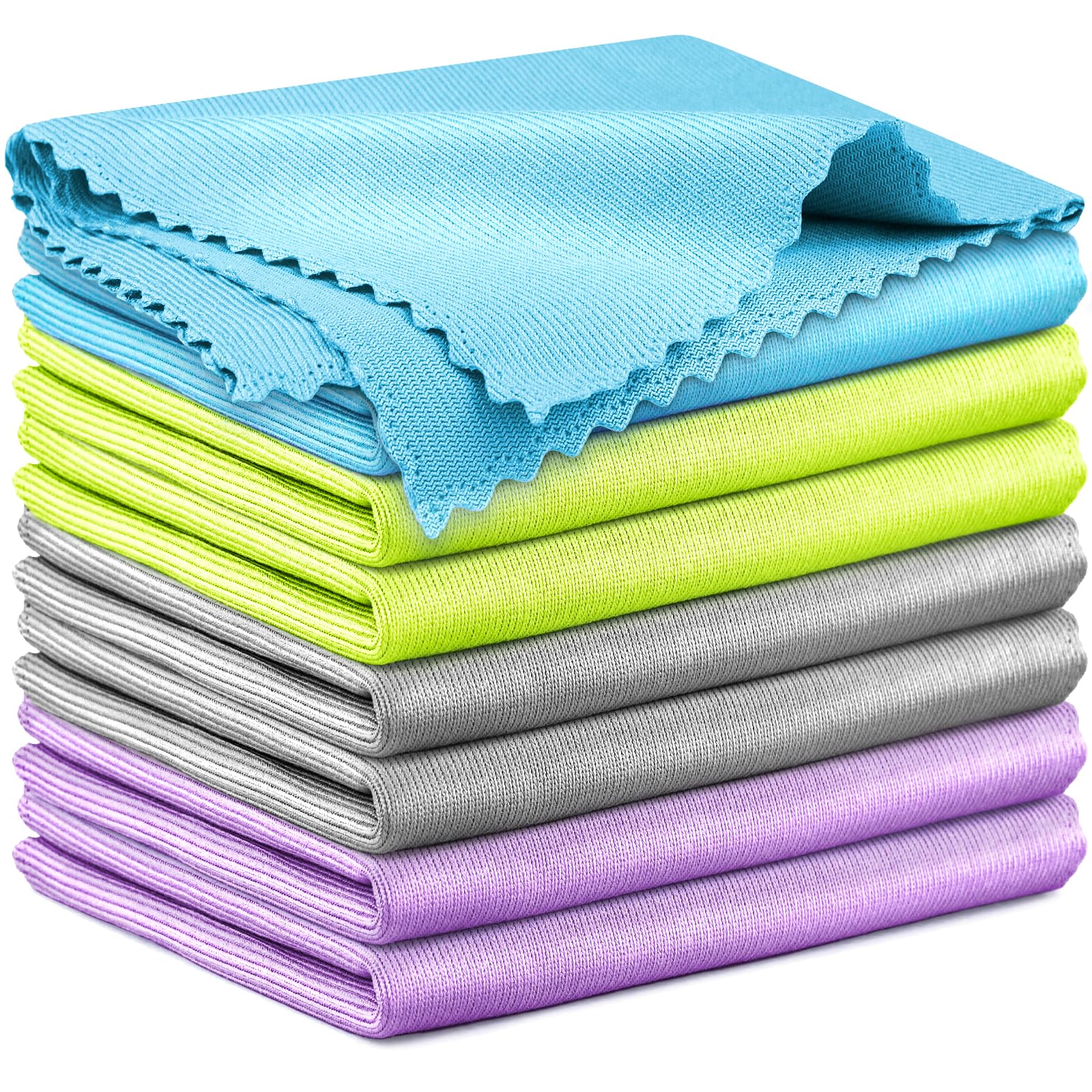Glass Polishing Streak Free Miracle Cleaning Cloth (8 Count)