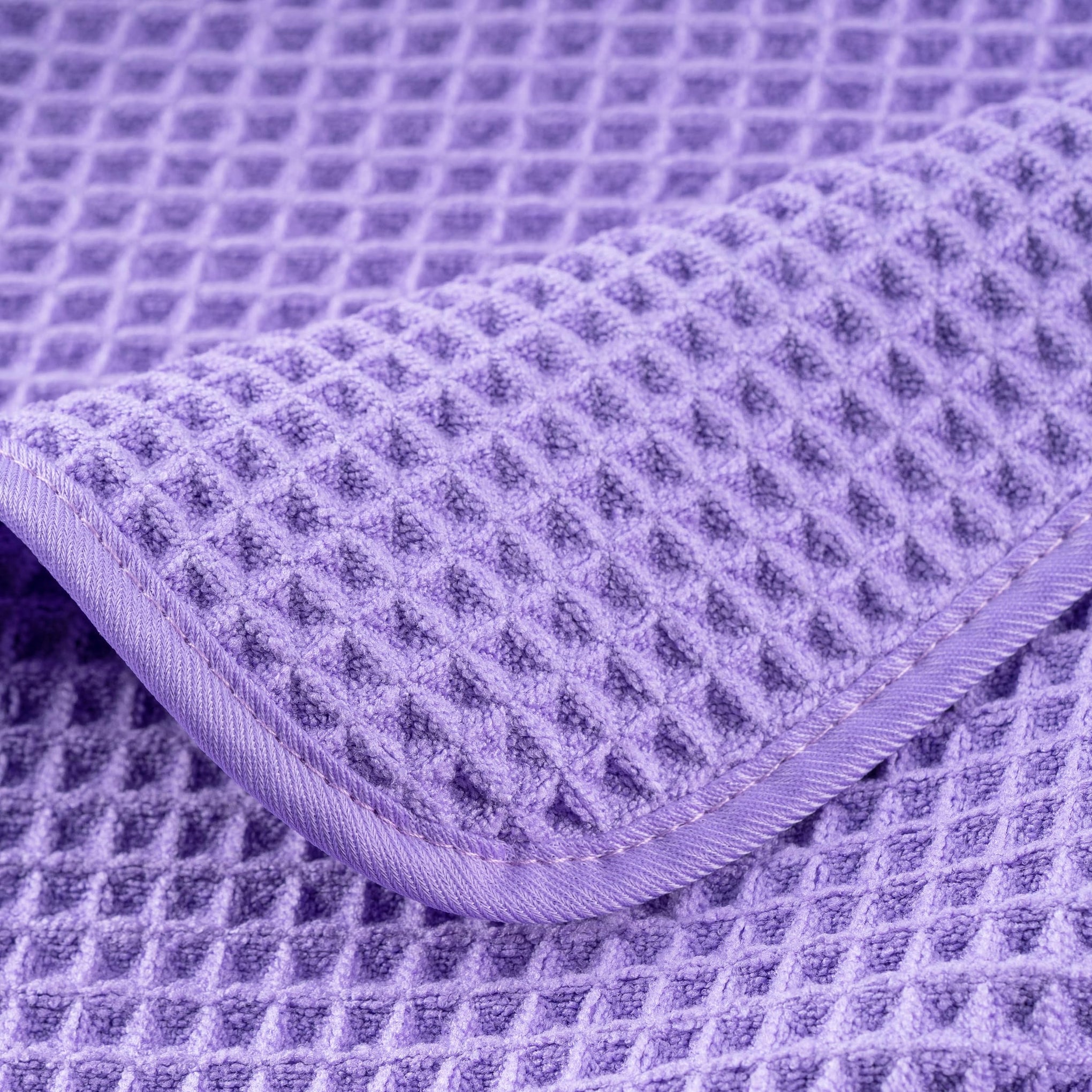 430 GSM Poly Blend Microfiber Quick Dry Waffle Bath Towel (4 Count)